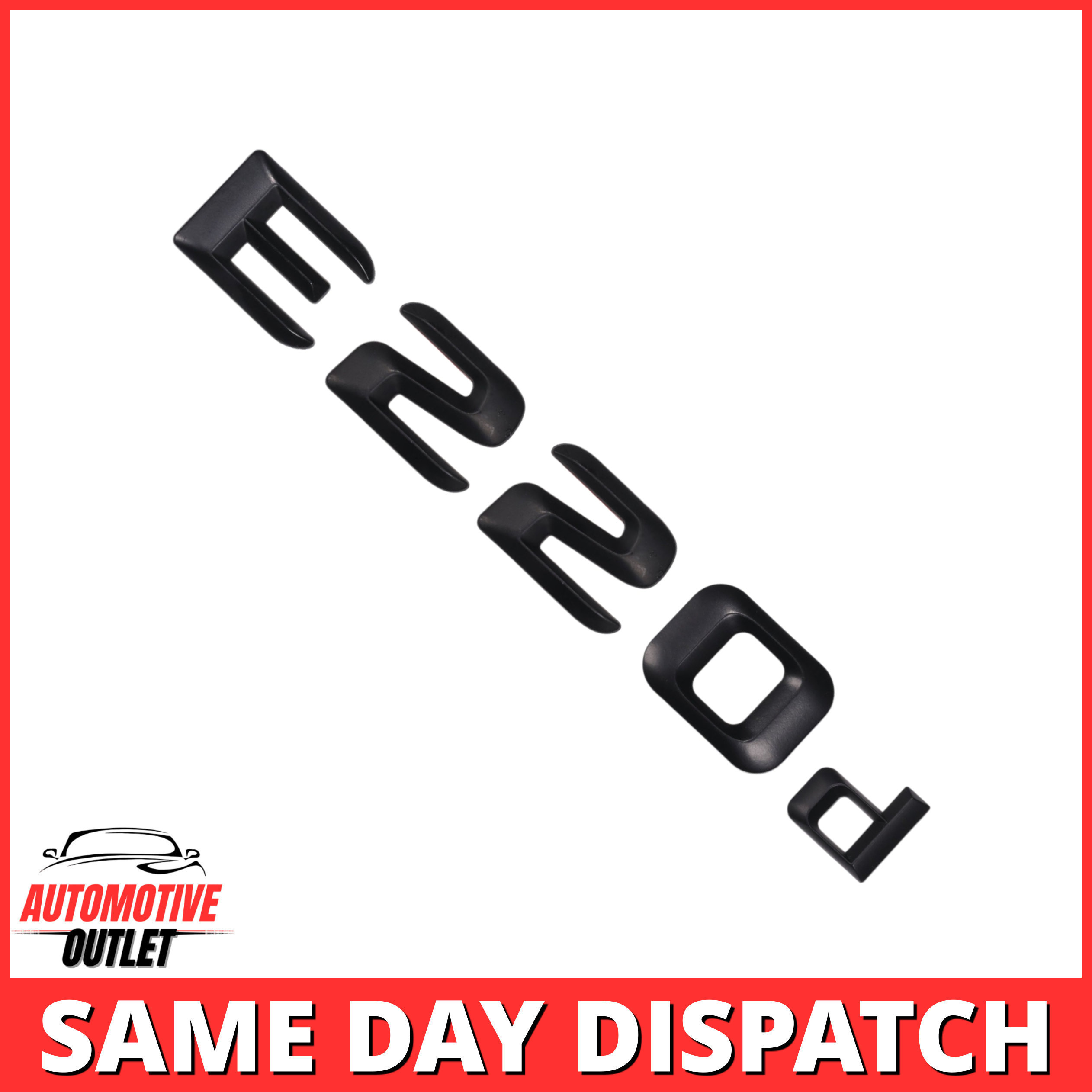 E220D-MB Lettering Rear Boot Lid Trunk Badge Emblem For Mercedes-Benz E-Class, Matt Black