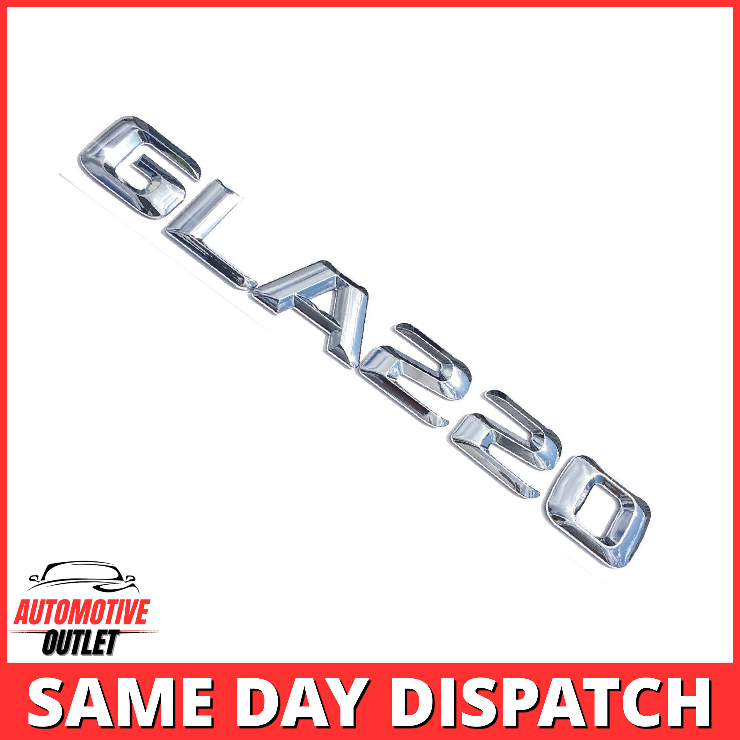 GLA220-CH Lettering Rear Boot Lid Trunk Badge Emblem For Mercedes-Benz GLA, Chrome