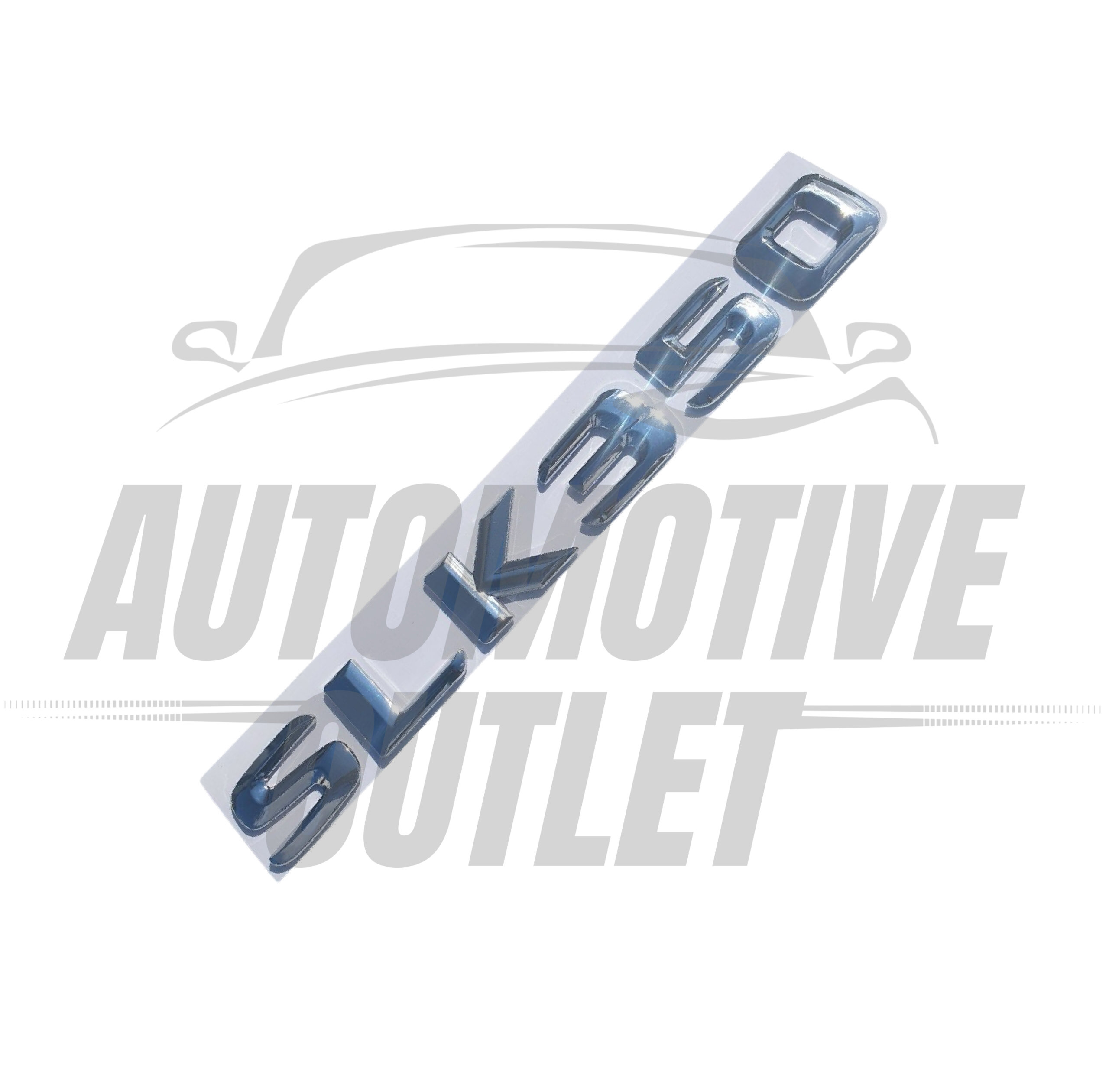 SLK350-CH Lettering Rear Boot Lid Trunk Badge Emblem For Mercedes-Benz SLK, Chrome 3