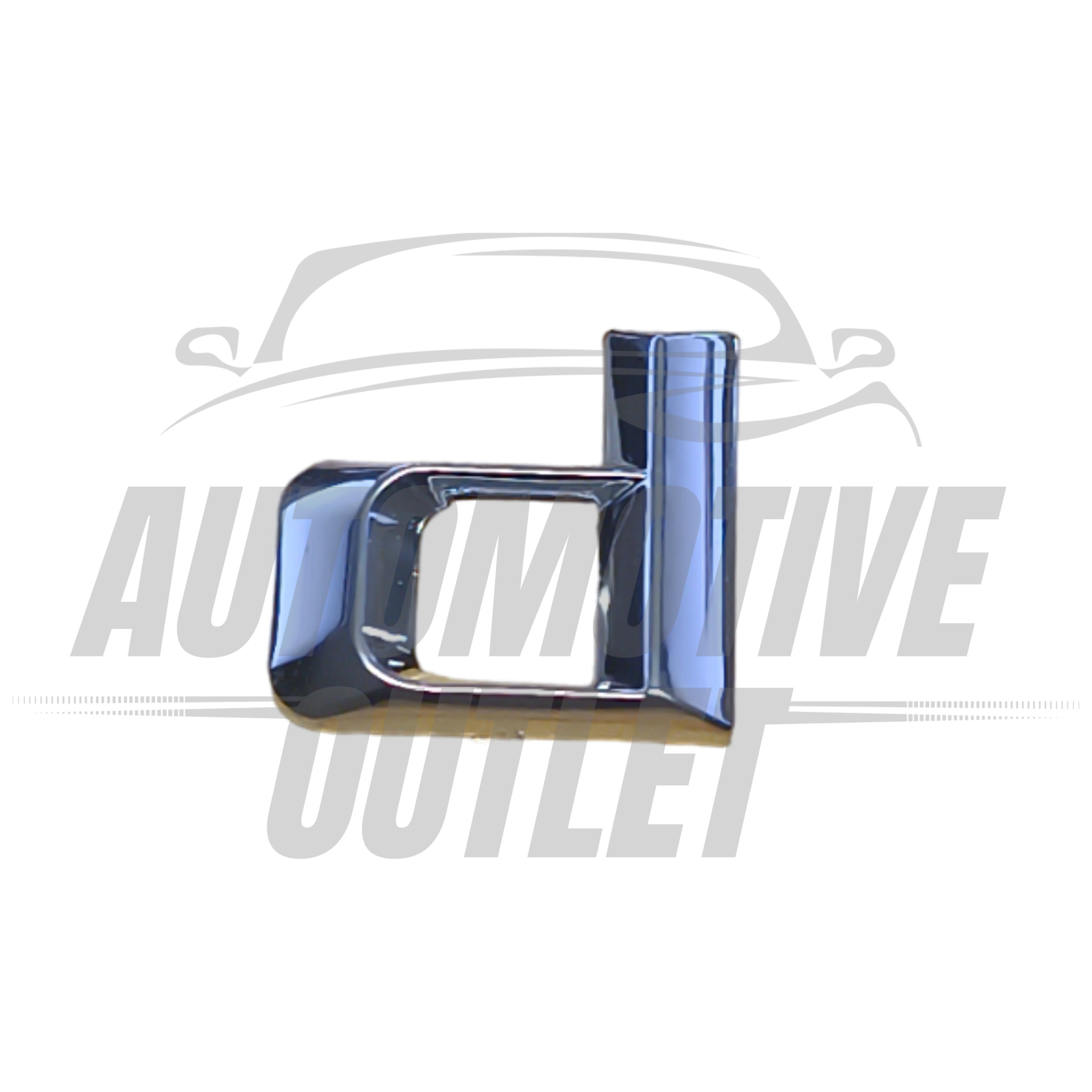 D Rear Lettering Trunk Boot Chrome Badge Sticker For MERCEDES Benz 3