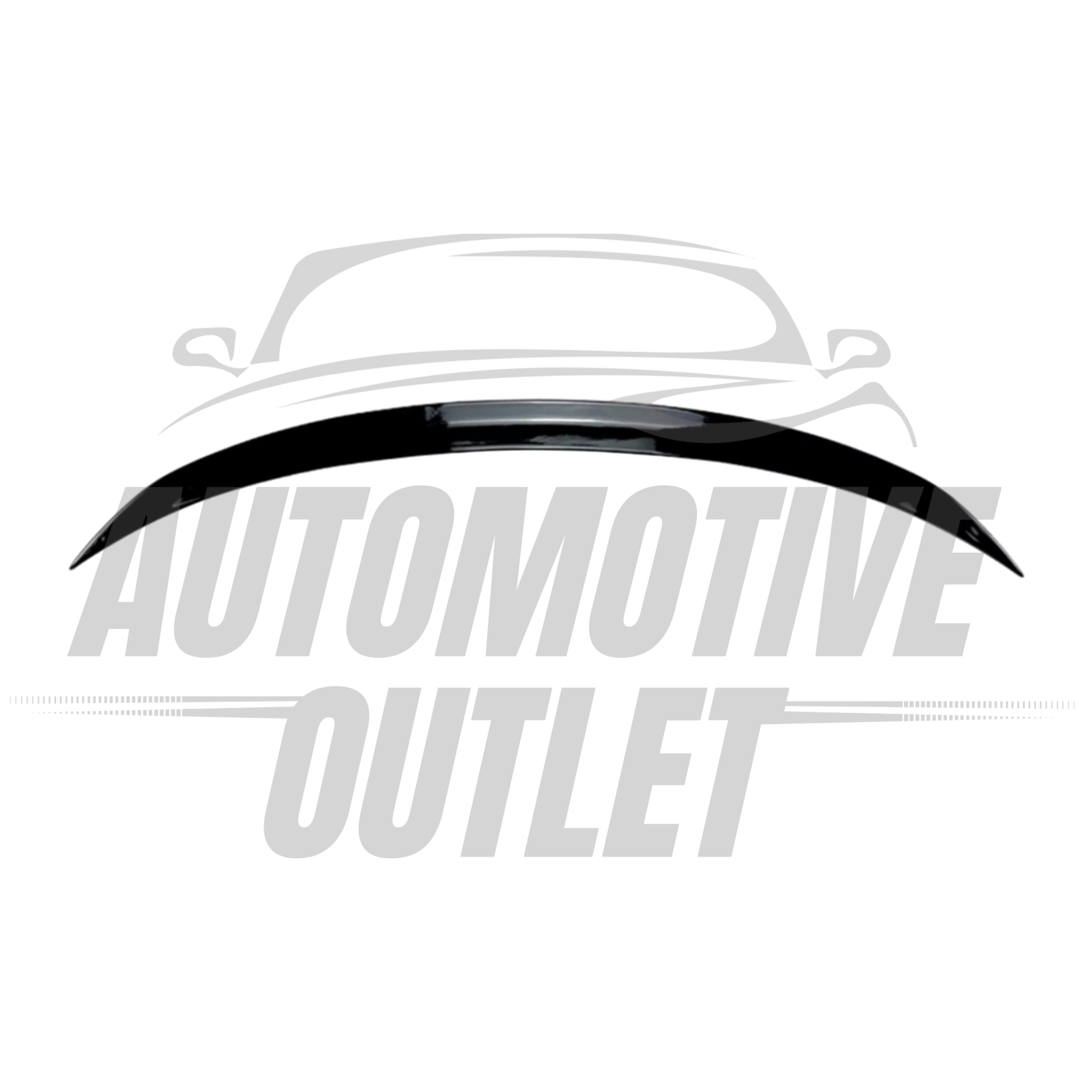 REAR BOOT SPOILER LIP TRUNK ABS WING GLOSS BLACK FOR MERCEDES CLA C118 2019-2023 2