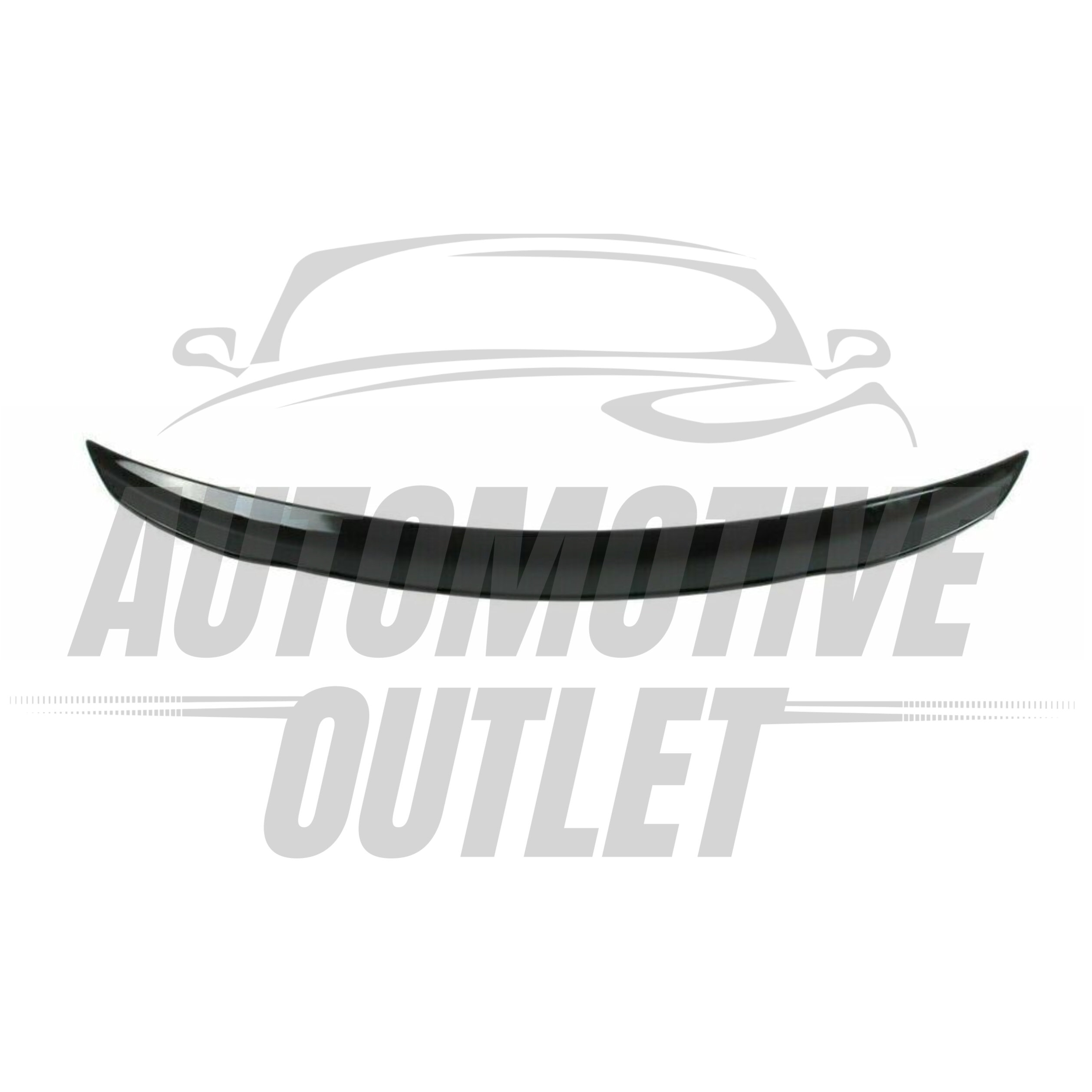 REAR BOOT SPOILER LIP TRUNK ABS WING GLOSS BLACK FOR MERCEDES CLA C118 2019-2023 3