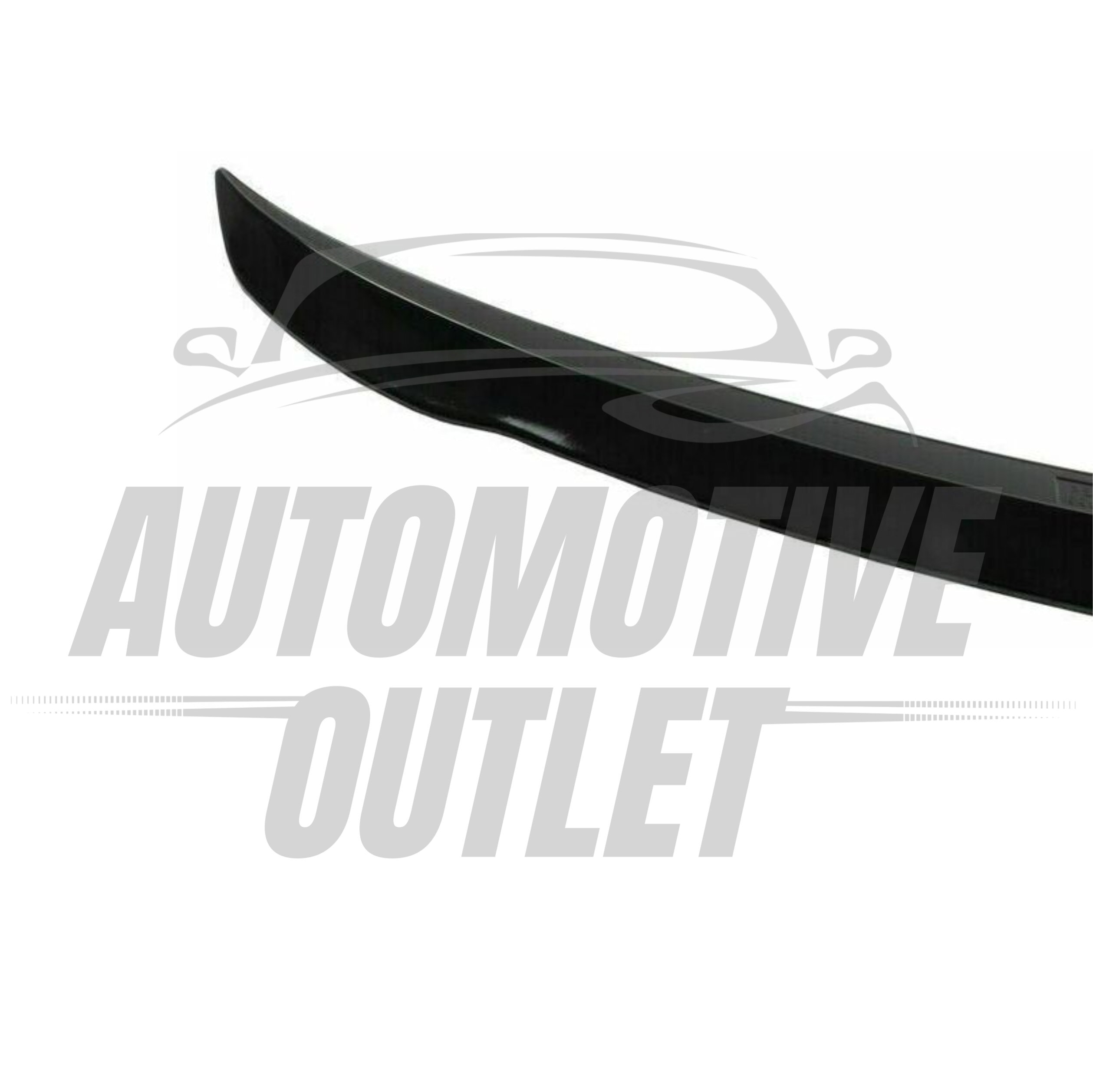 REAR BOOT SPOILER LIP TRUNK ABS WING GLOSS BLACK FOR MERCEDES CLA C118 2019-2023 5