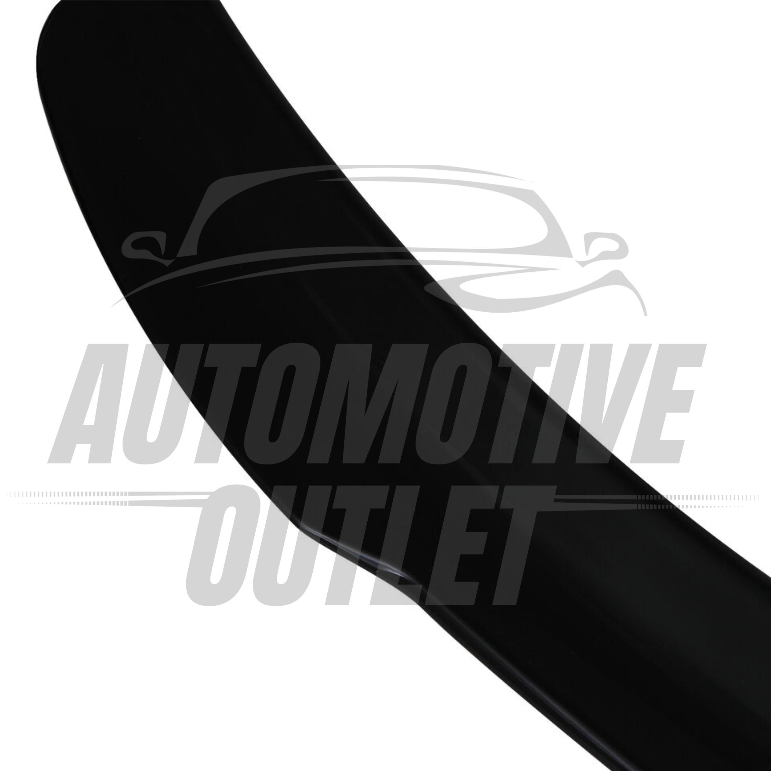 REAR BOOT SPOILER LIP TRUNK ABS WING GLOSS BLACK FOR MERCEDES CLA C118 2019-2023 8