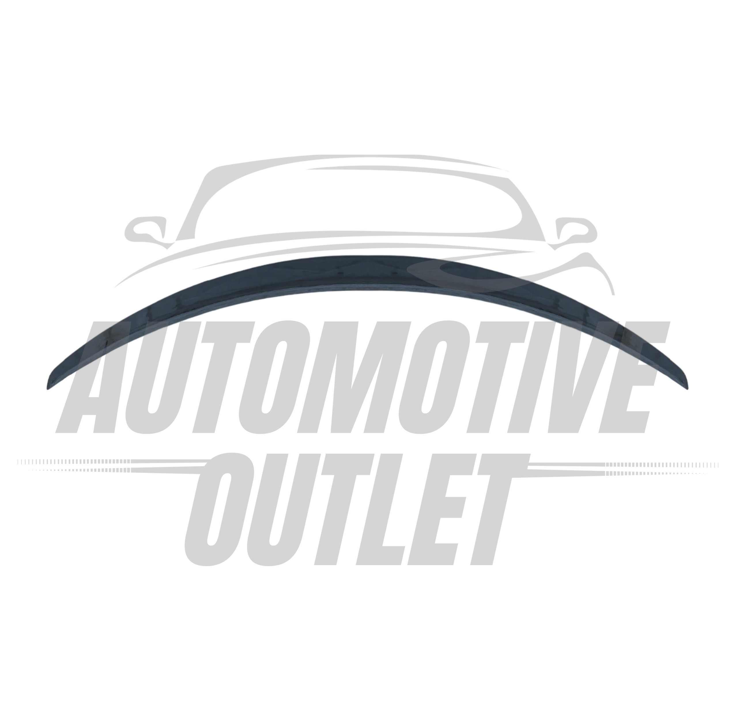 REAR BOOT SPOILER GLOSS BLACK AMG STYLE FOR MERCEDES C-CLASS COUPE C205 2015 1PC 2