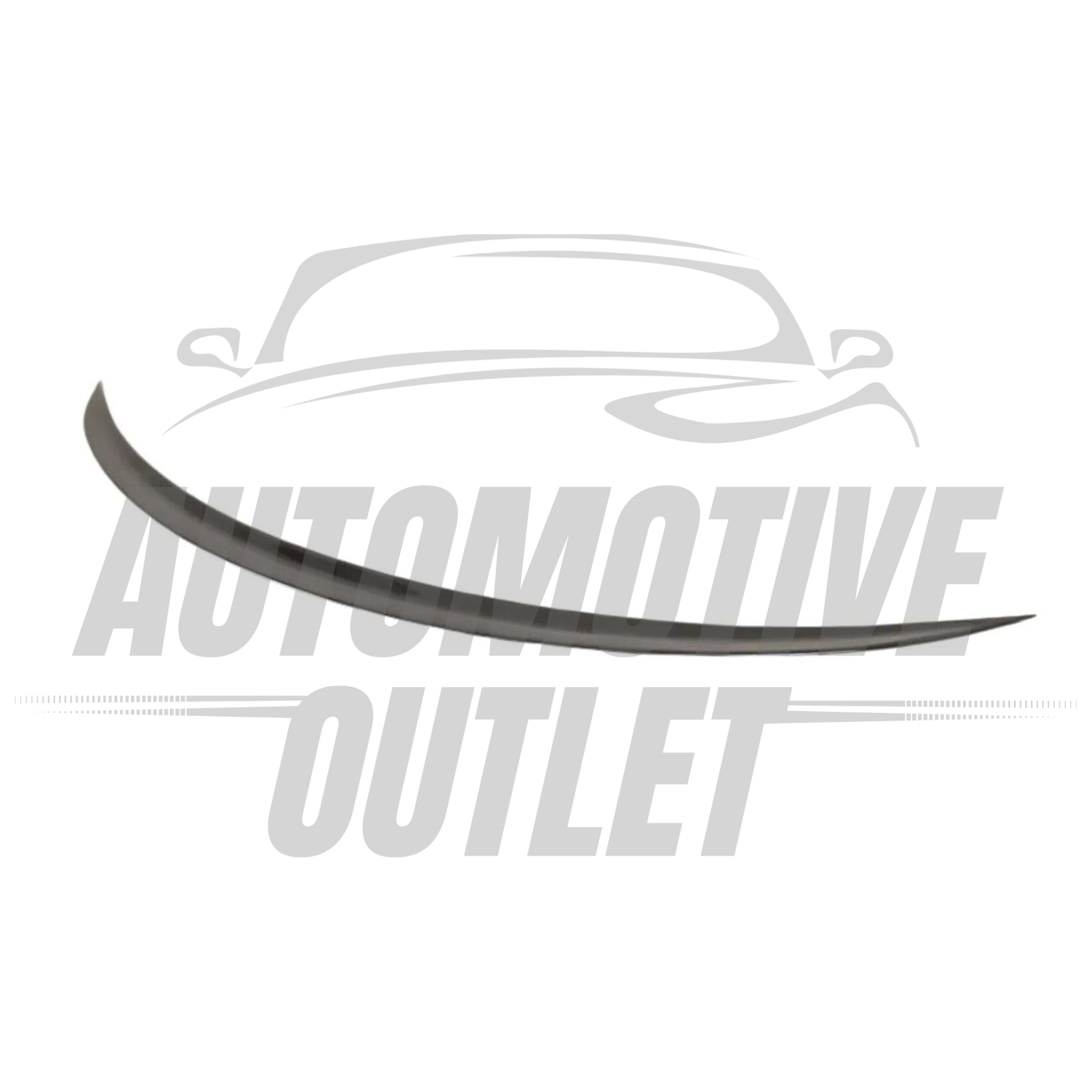 REAR BOOT SPOILER GLOSS BLACK AMG STYLE FOR MERCEDES C-CLASS COUPE C205 2015 1PC 4