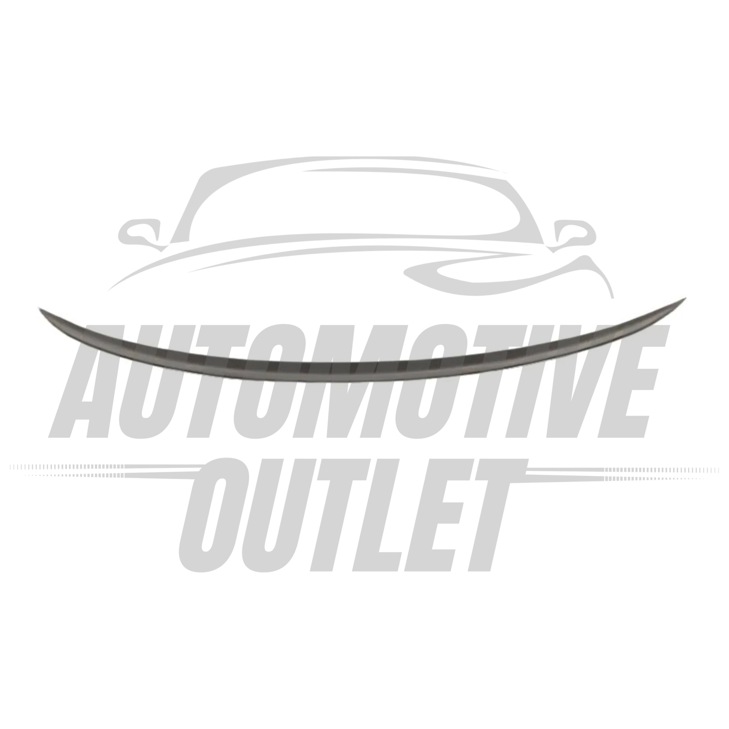 REAR BOOT SPOILER GLOSS BLACK AMG STYLE FOR MERCEDES C-CLASS COUPE C205 2015 1PC 5