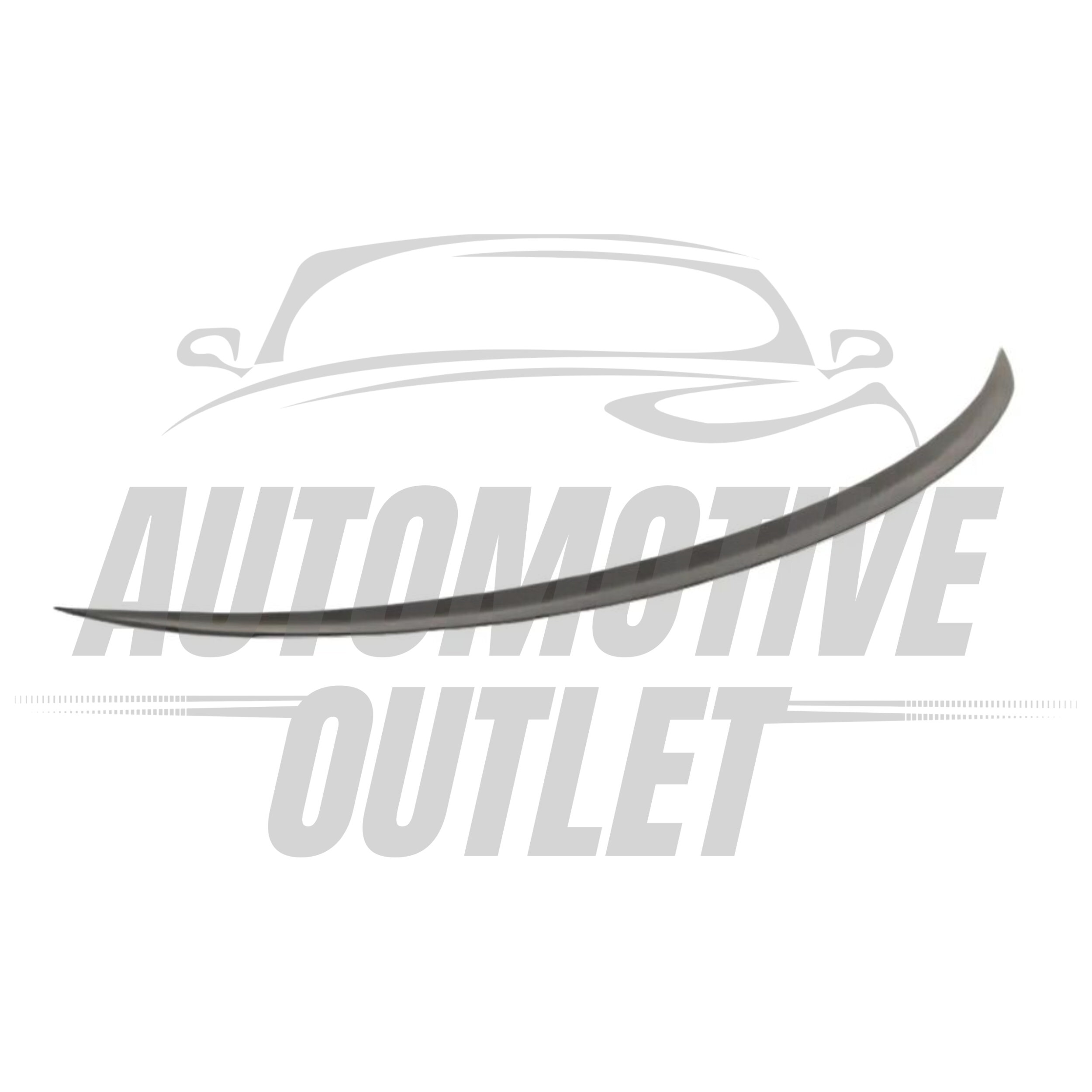 REAR BOOT SPOILER GLOSS BLACK AMG STYLE FOR MERCEDES C-CLASS COUPE C205 2015 1PC 6