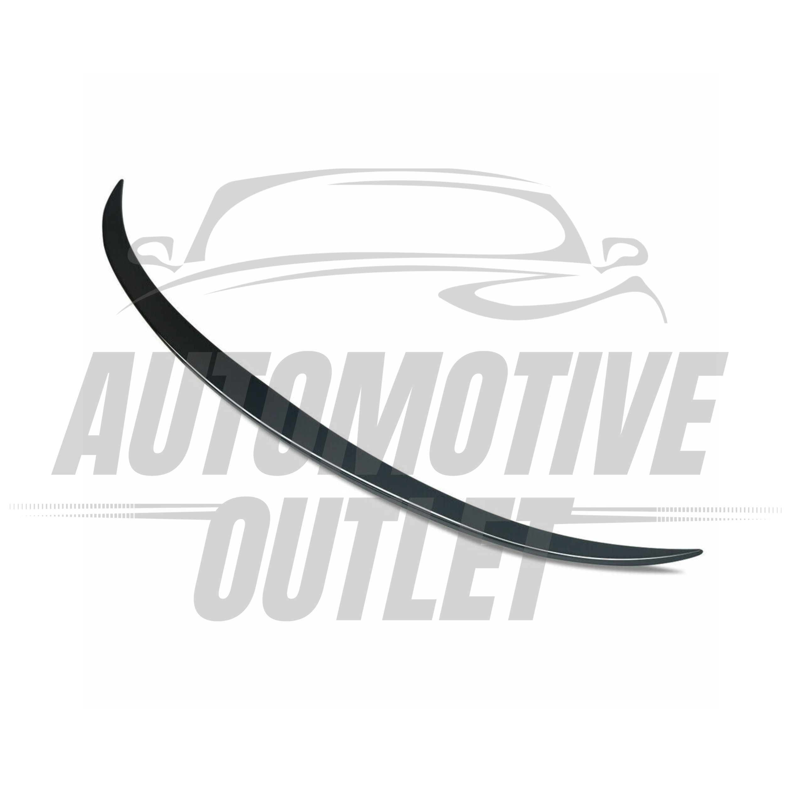REAR TRUNK BOOT SPOILER M SPORT STYLE GLOSS BLACK FOR BMW 5 SERIES F10 2010-2016 6