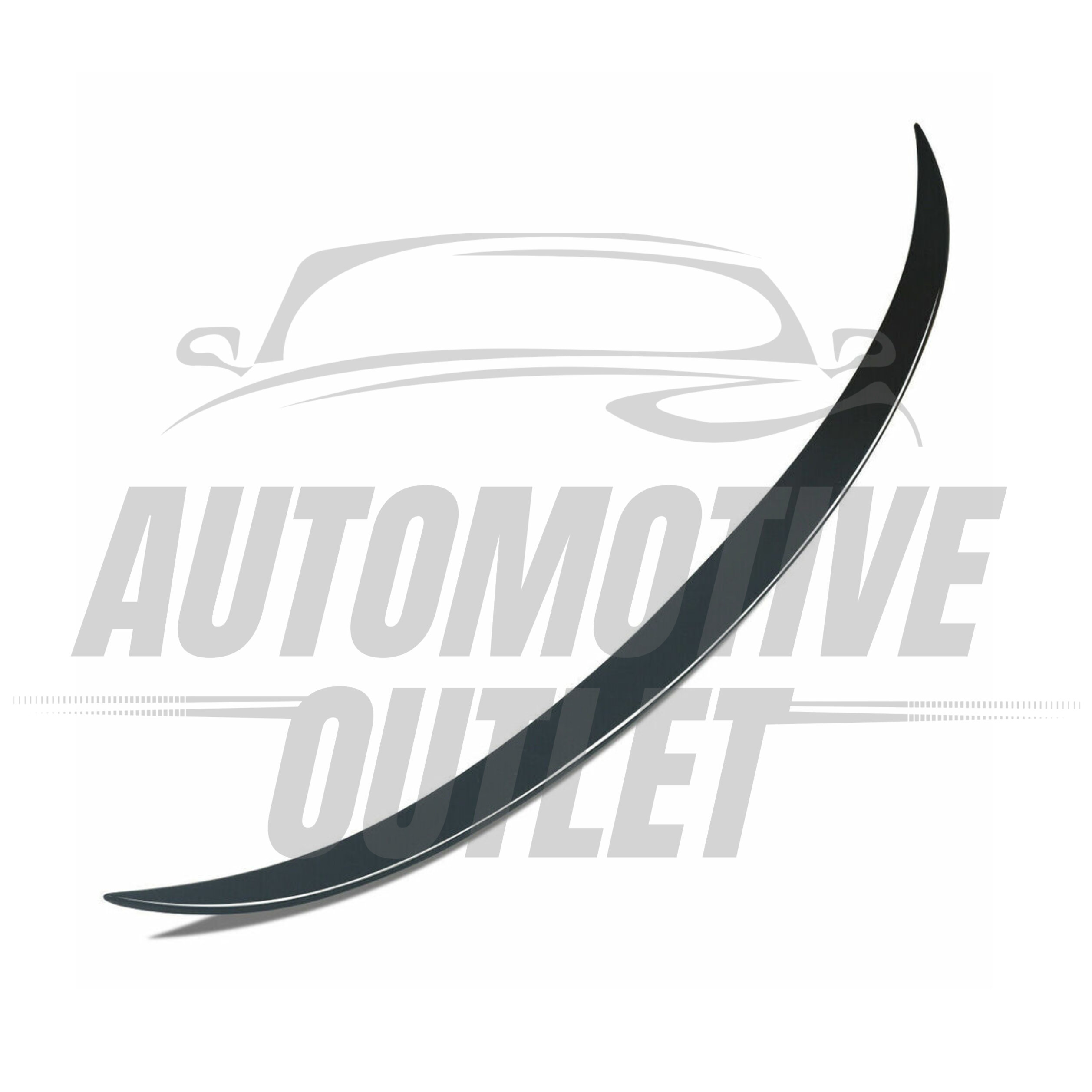 REAR TRUNK BOOT SPOILER M SPORT STYLE GLOSS BLACK FOR BMW 5 SERIES F10 2010-2016 7