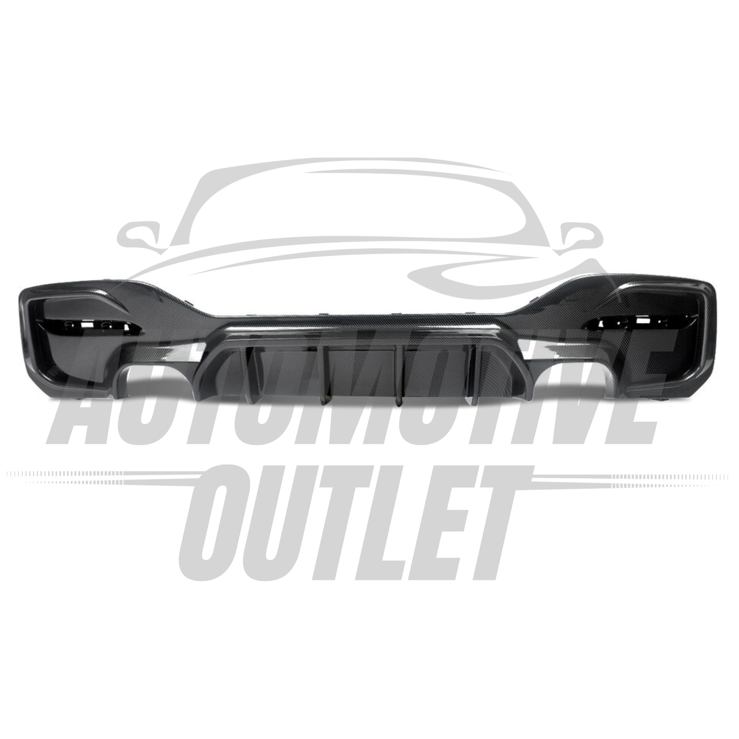 REAR DIFFUSER BUMPER PERFORMANCE SPORT LCI CARBON FOR BMW 1 SERIES F20 F21 M140I 5
