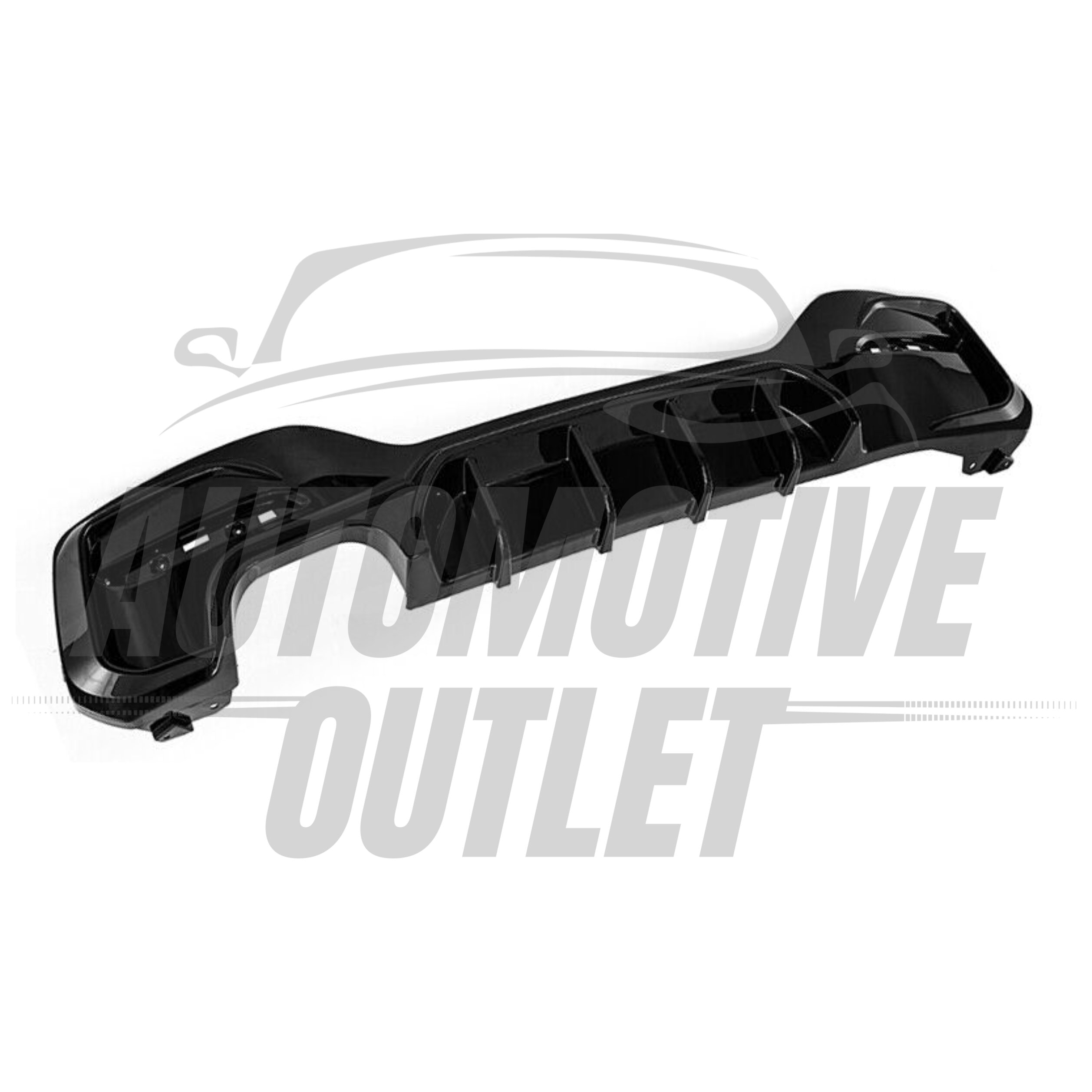 REAR DIFFUSER M PERFORMANCE SPORT LCI GLOSS BLACK FOR BMW 1SERIES F20 120D M135I 3