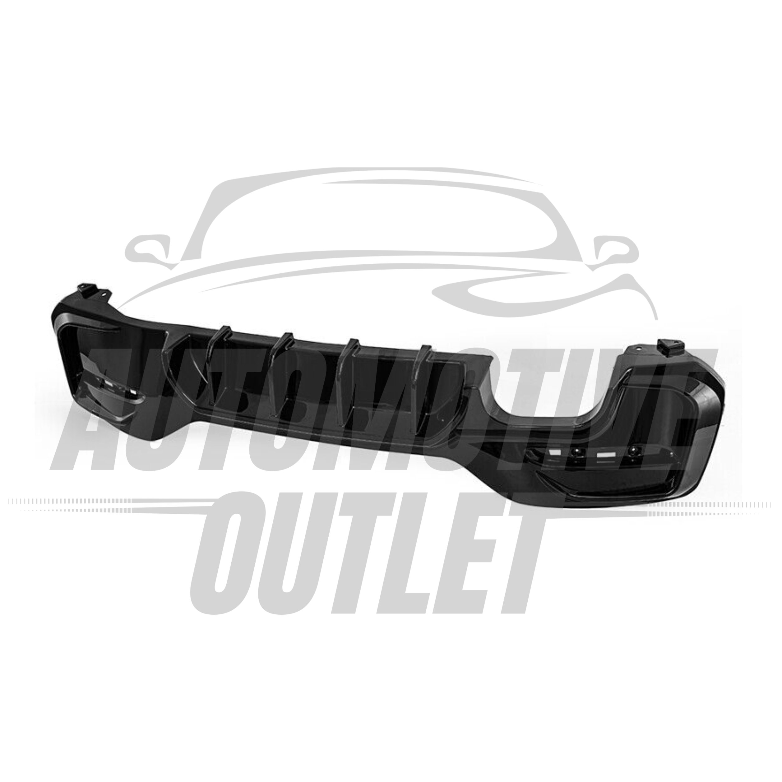 REAR DIFFUSER M PERFORMANCE SPORT LCI GLOSS BLACK FOR BMW 1SERIES F20 120D M135I 4