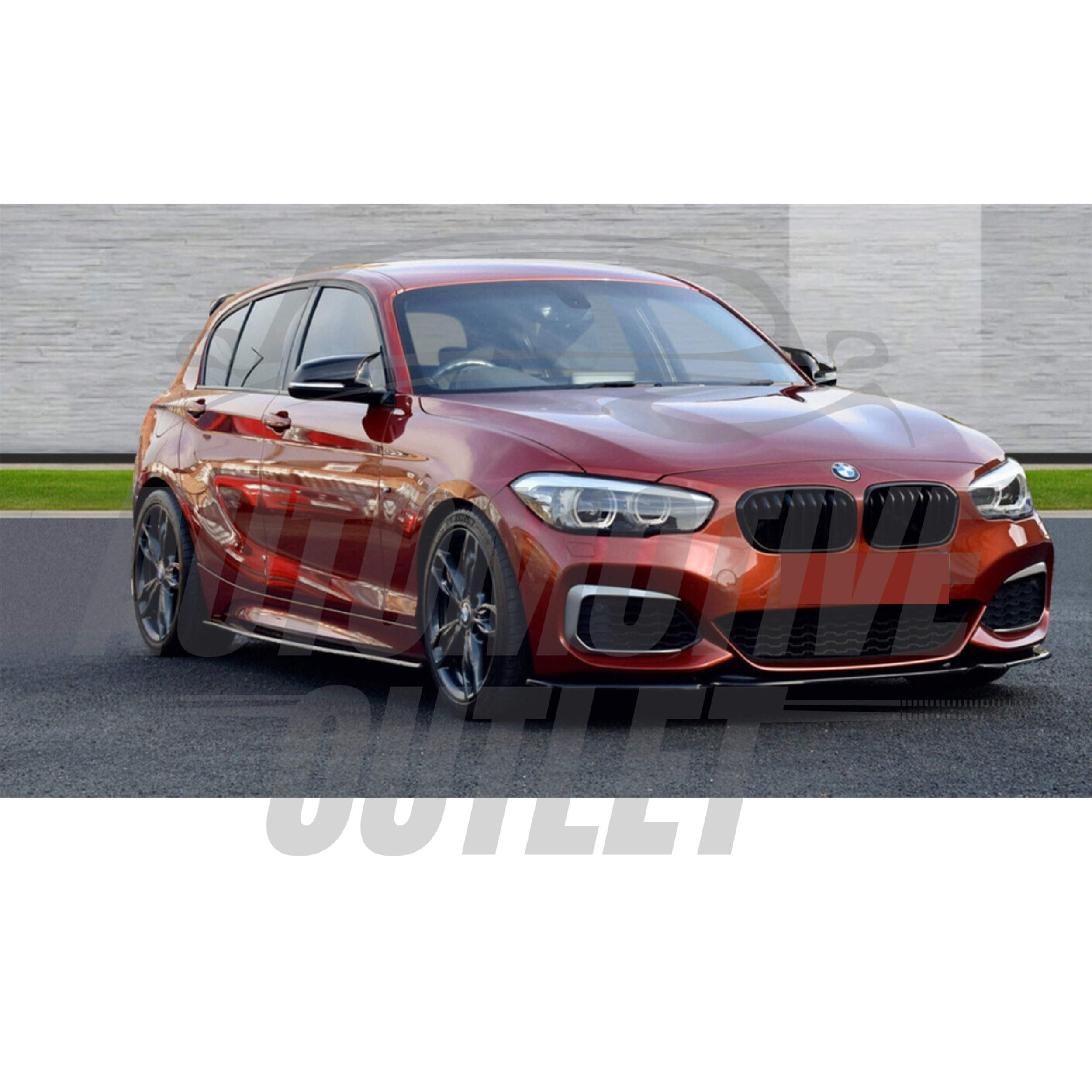 SIDE SKIRTS M PERFORMANCE SPORT STYLE LCI GLOSS BLACK FOR BMW 1 SERIES F20 F21 5