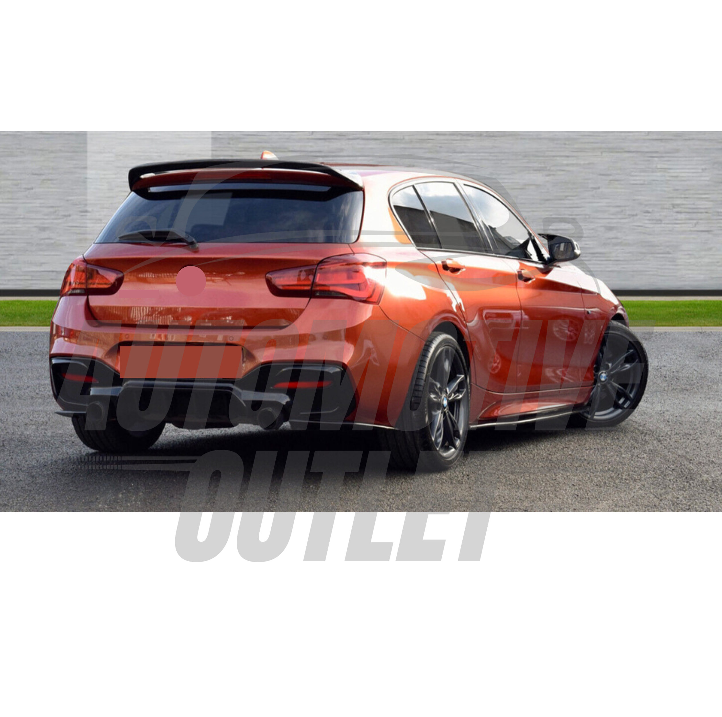 SIDE SKIRTS M PERFORMANCE SPORT STYLE LCI GLOSS BLACK FOR BMW 1 SERIES F20 F21 6