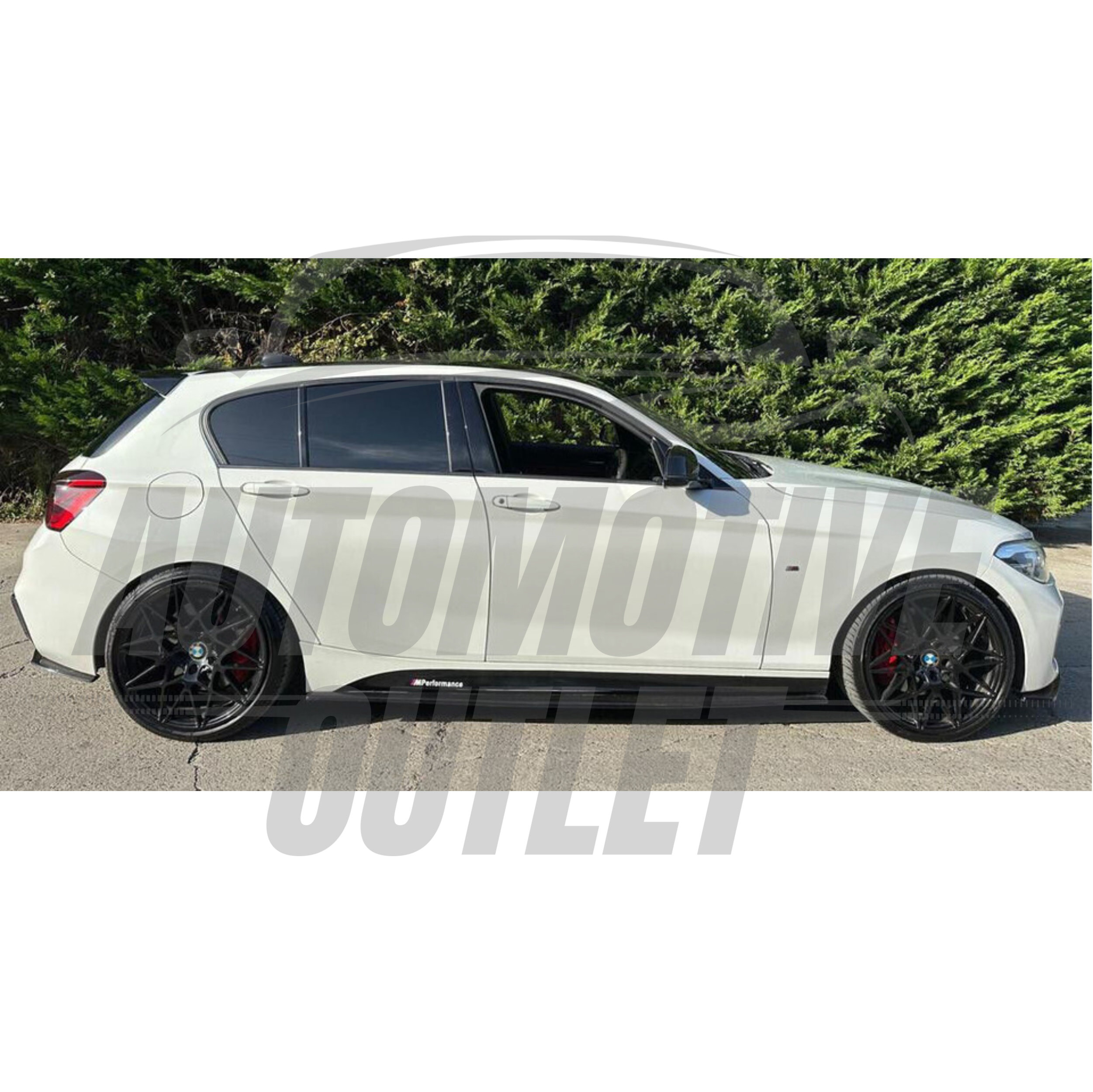 SIDE SKIRTS M PERFORMANCE SPORT STYLE LCI GLOSS BLACK FOR BMW 1 SERIES F20 F21 7
