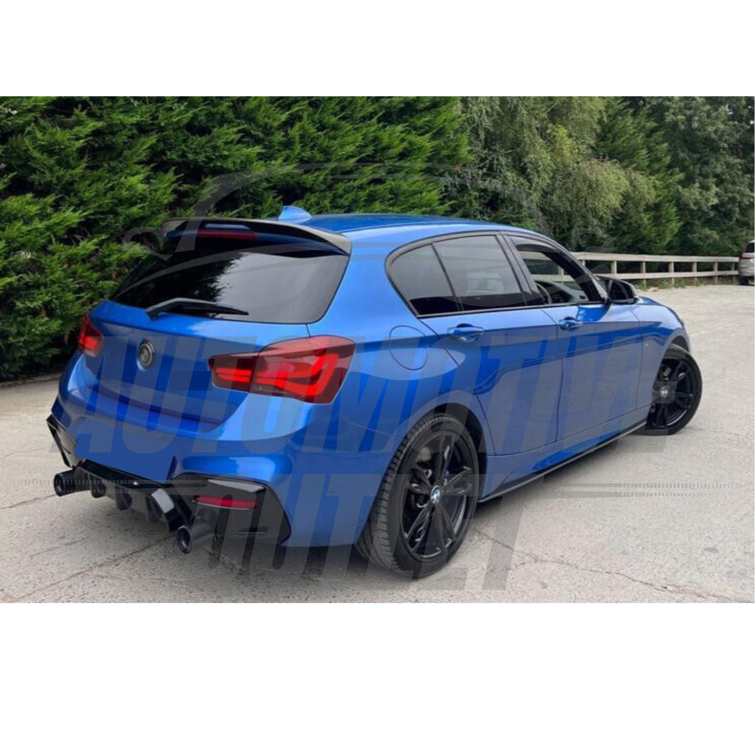 SIDE SKIRTS M PERFORMANCE SPORT STYLE LCI GLOSS BLACK FOR BMW 1 SERIES F20 F21 8