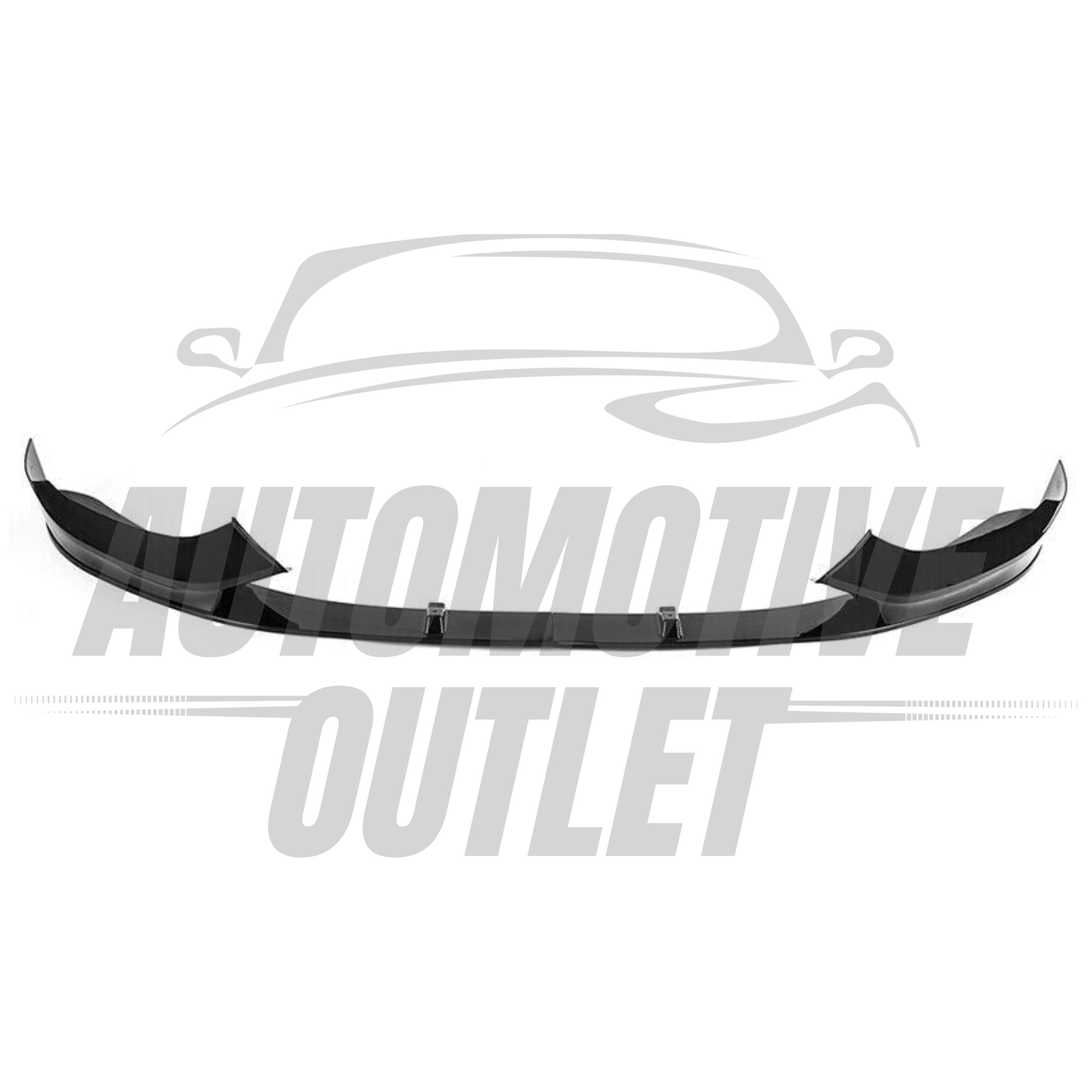FRONT SPLITTER M PERFORMANCE LCI GLOSS BLACK FOR BMW 1SERIES F20 F21 M140I 15-18 2