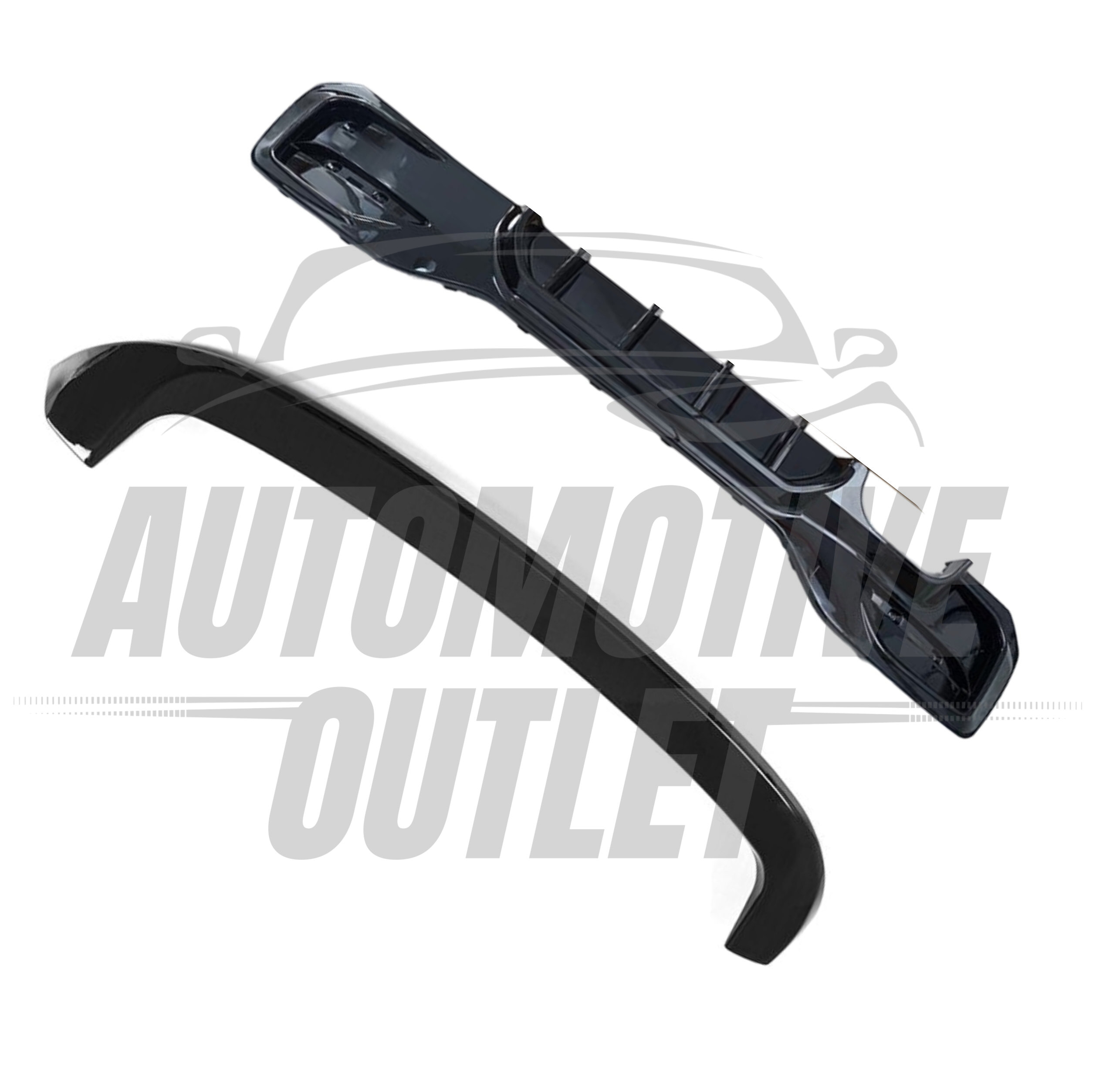 REAR SPOILER M PERFORMANCE STYLE GLOSS BLACK FOR BMW 1 SERIES M140I F20 11-19LCI 3