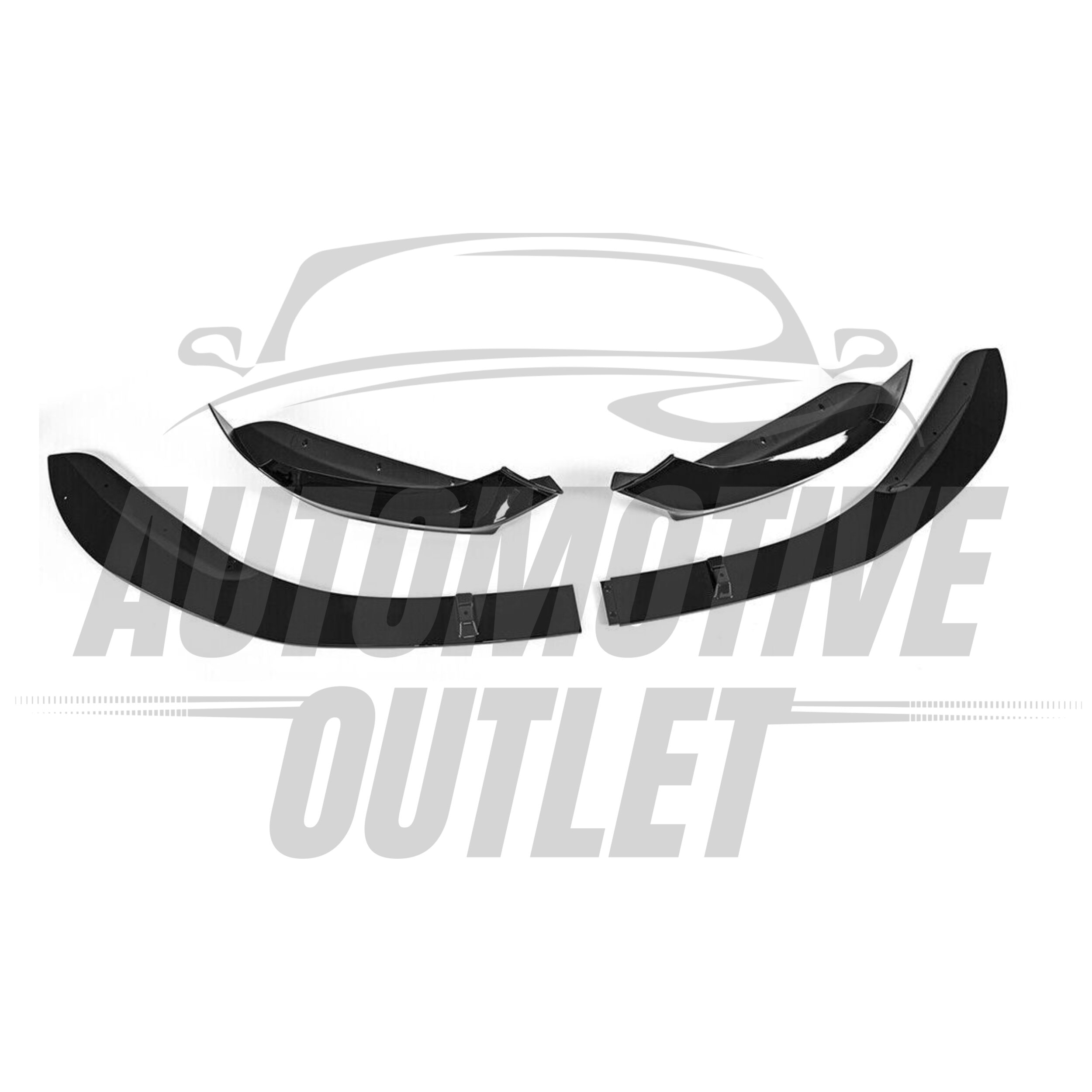 FRONT SIDE REAR BUMPER KIT M PERFORMANCE GLOSS BLACK FOR BMW 1 SERIES F20 M140I 5