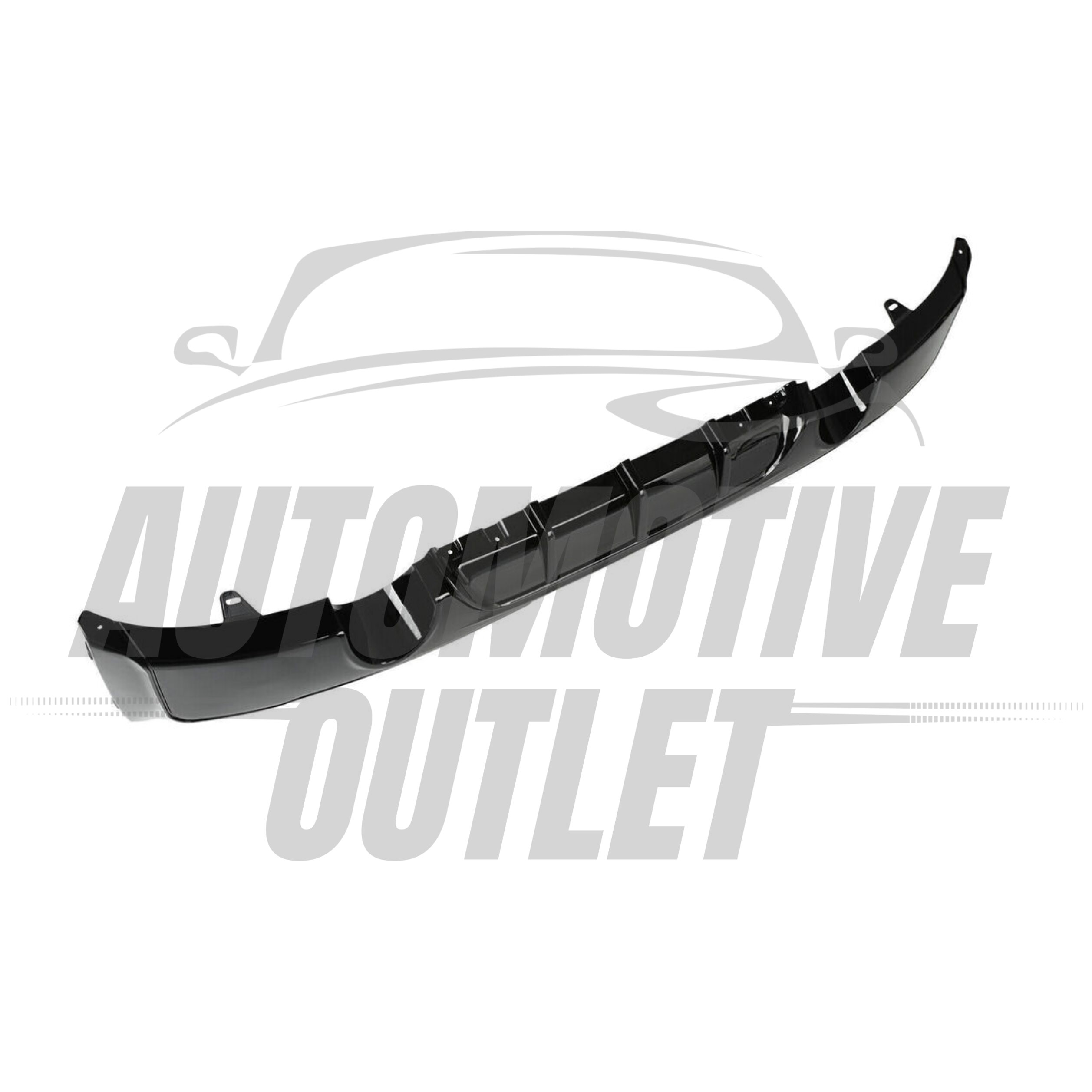 REAR DIFFUSER M PERFORMANCE STYLE GLOSS BLACK FOR BMW 2 SERIES F22 F23 2012-2021 4