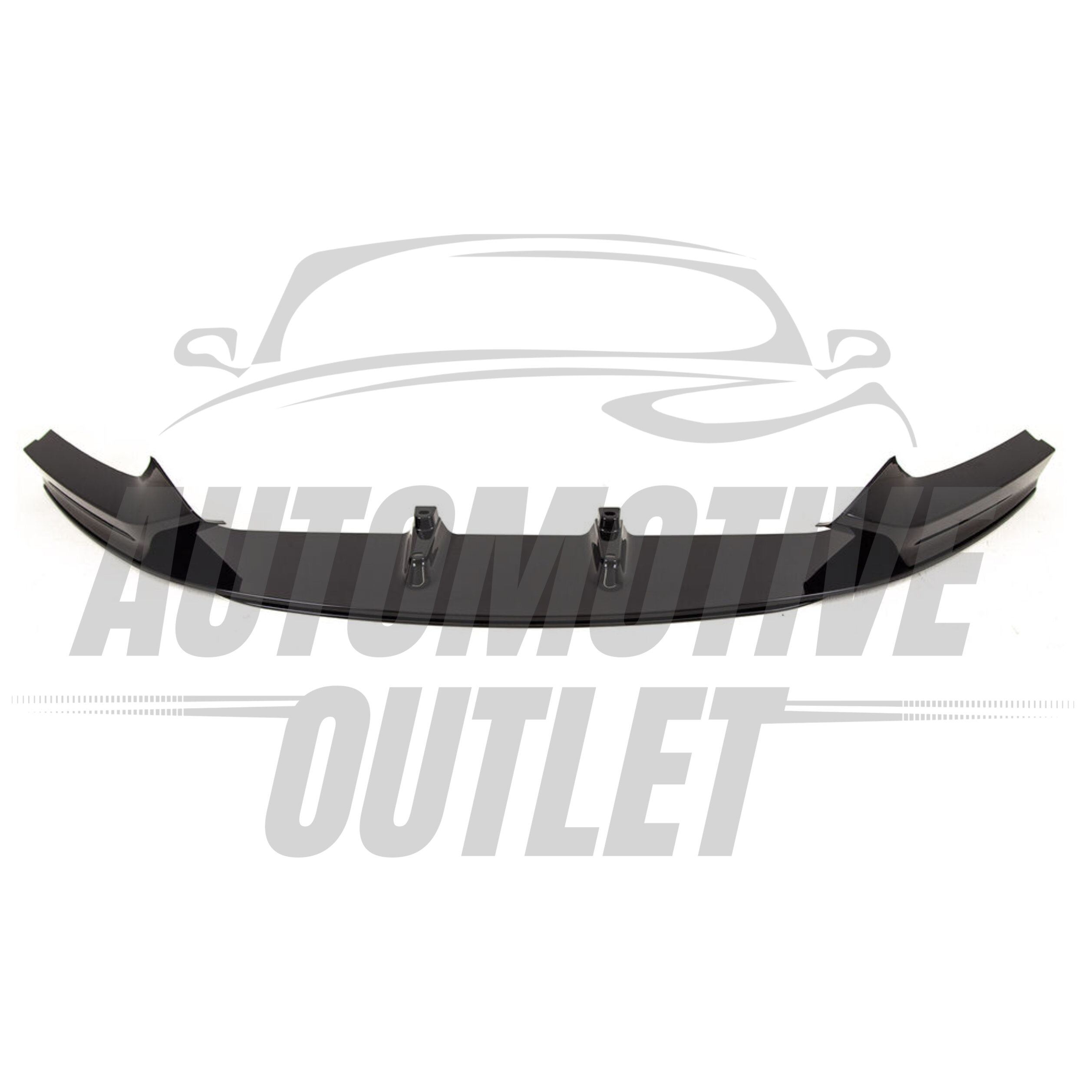 FRONT SPLITTER M PERFORMANCE STYLE GLOSS BLACK FOR BMW 2 SERIES F22 F23 2014-21+ 7