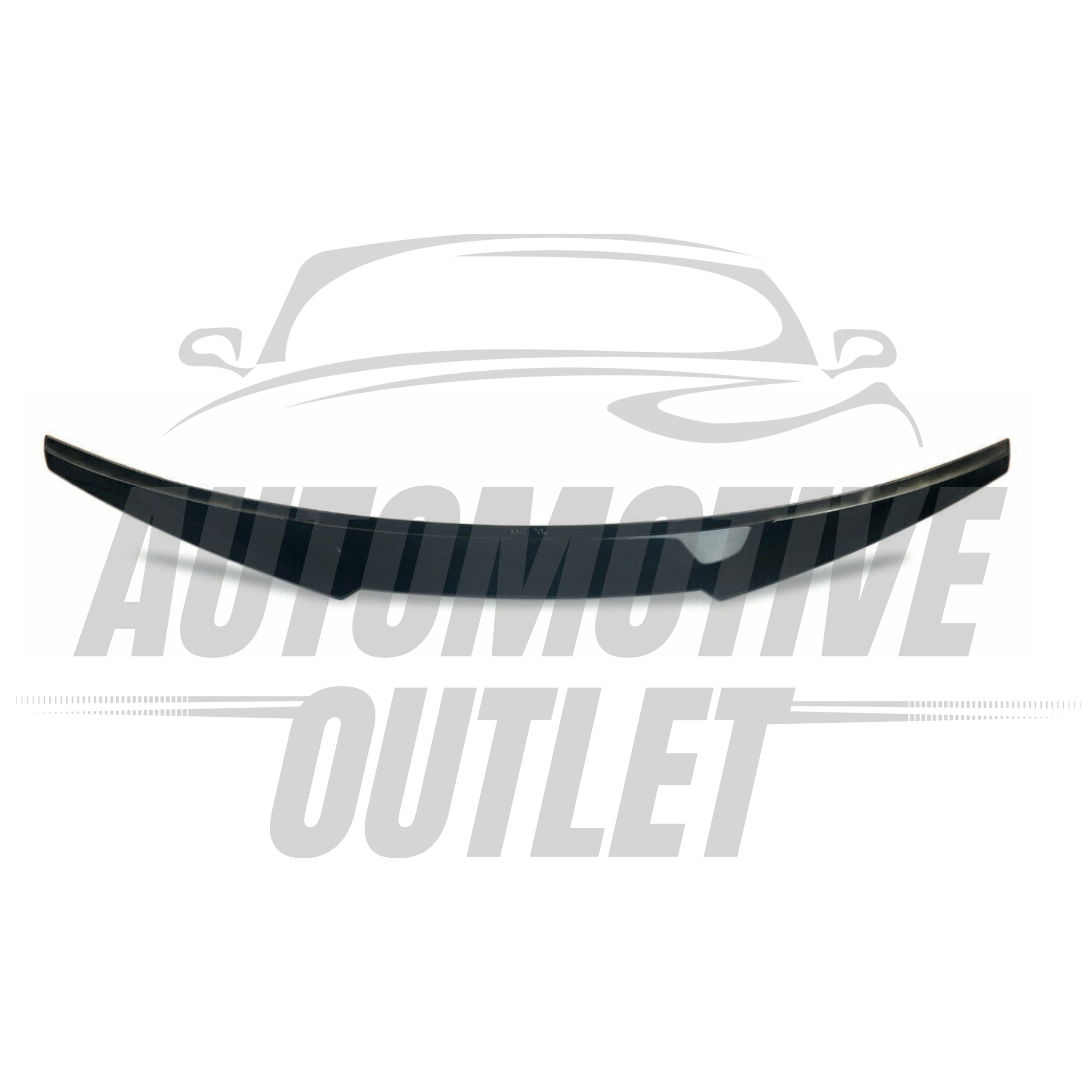 GLOSS BLACK V STYLE REAR BOOT SPOILER FOR BMW 2 SERIES F22 M PERFORMANCE 2013-20 2