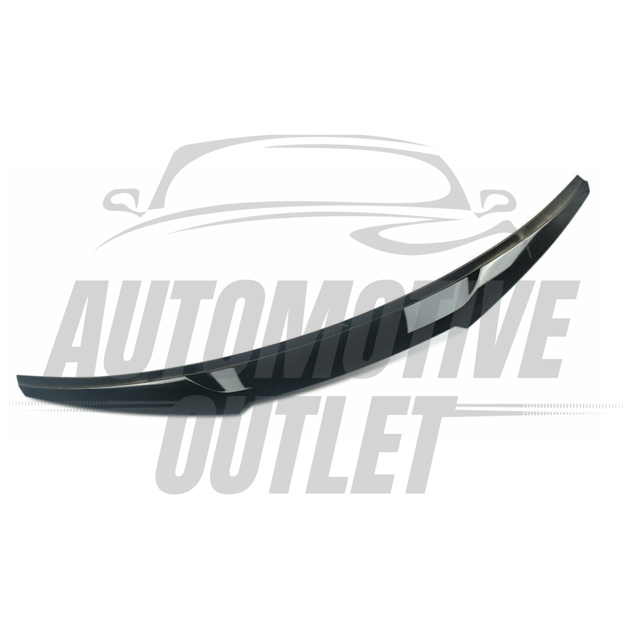 GLOSS BLACK V STYLE REAR BOOT SPOILER FOR BMW 2 SERIES F22 M PERFORMANCE 2013-20 3