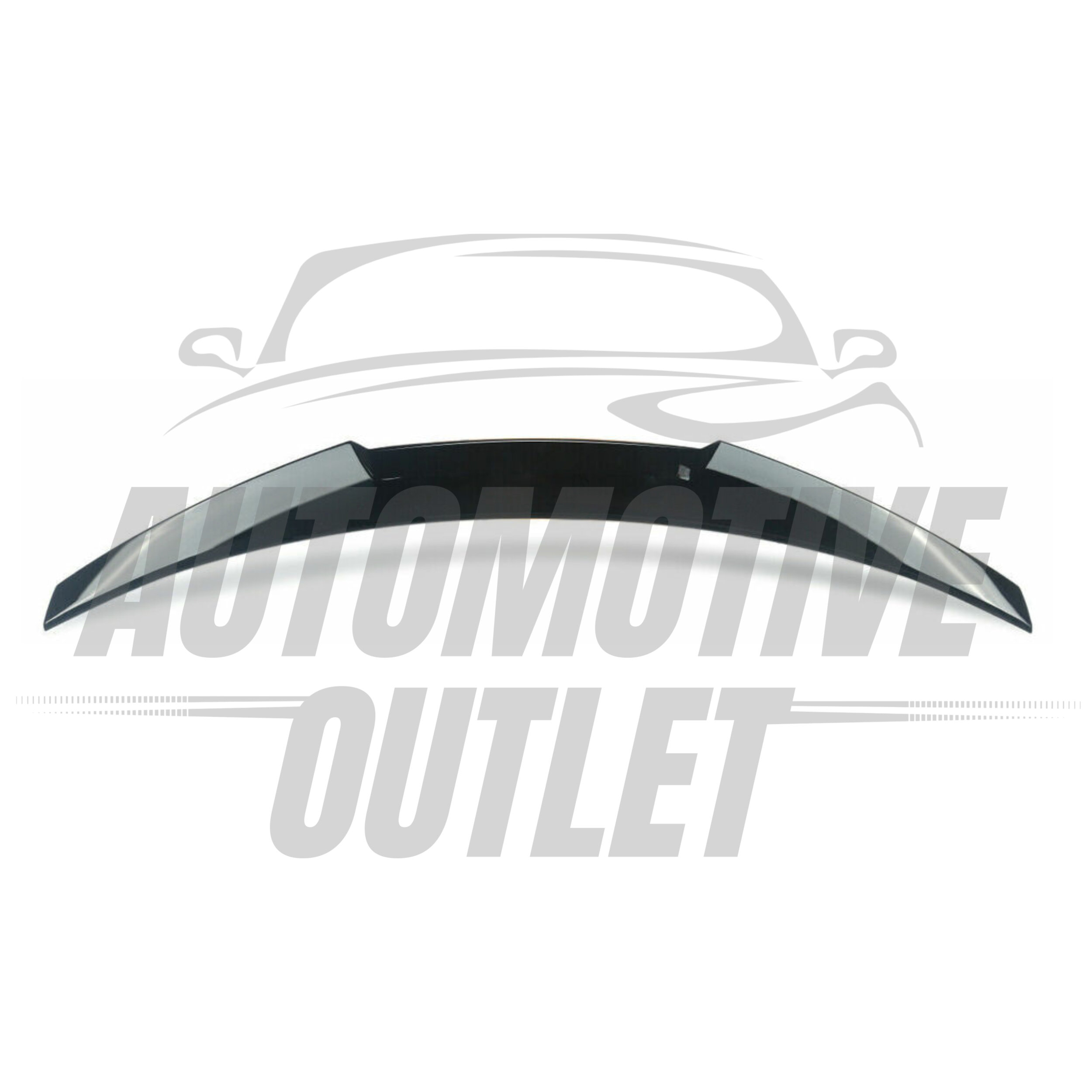 GLOSS BLACK V STYLE REAR BOOT SPOILER FOR BMW 2 SERIES F22 M PERFORMANCE 2013-20 4