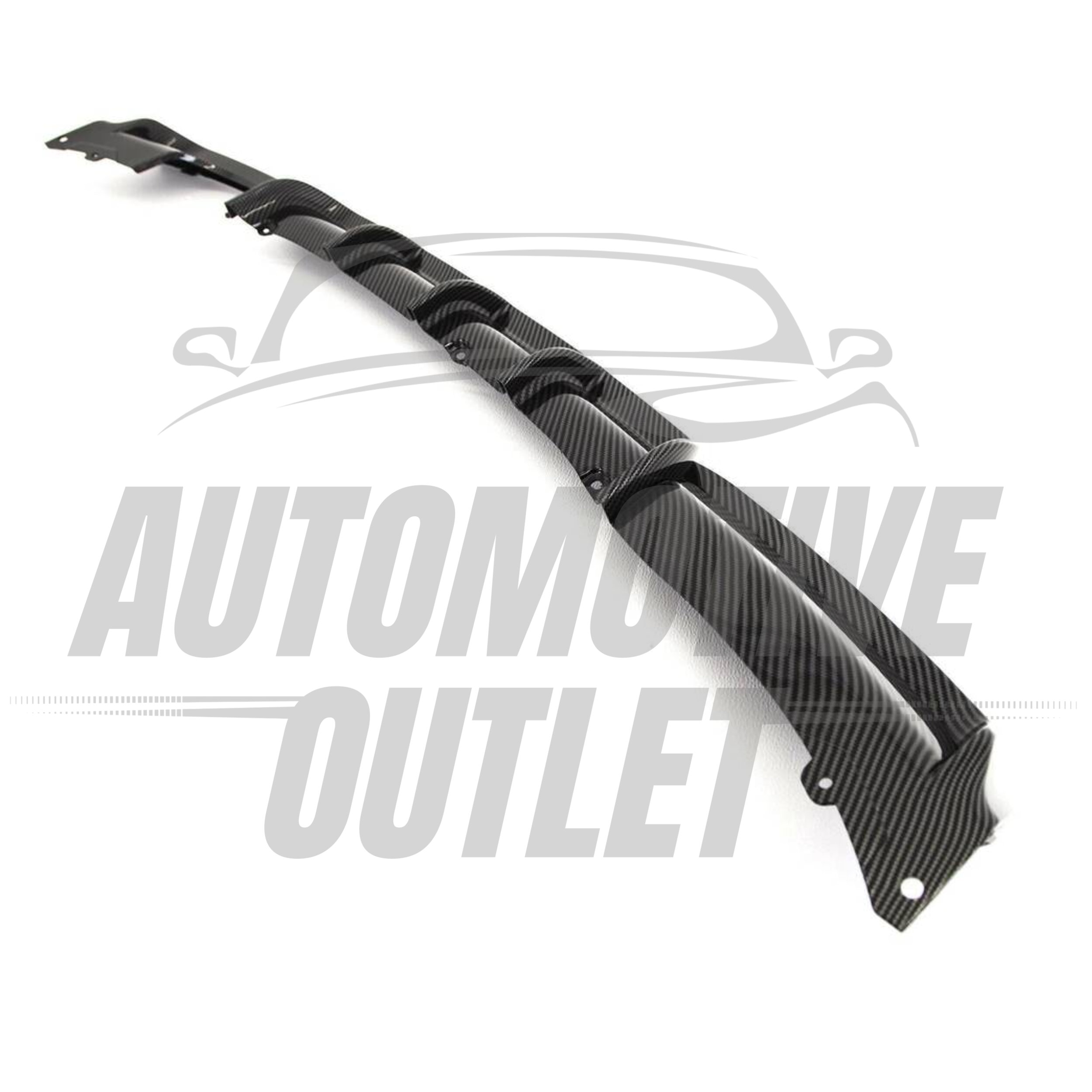 REAR DIFFUSER SPOILER LIP M SPORT DUAL EXIT CARBON FOR BMW 3 SERIES F30 F31 3