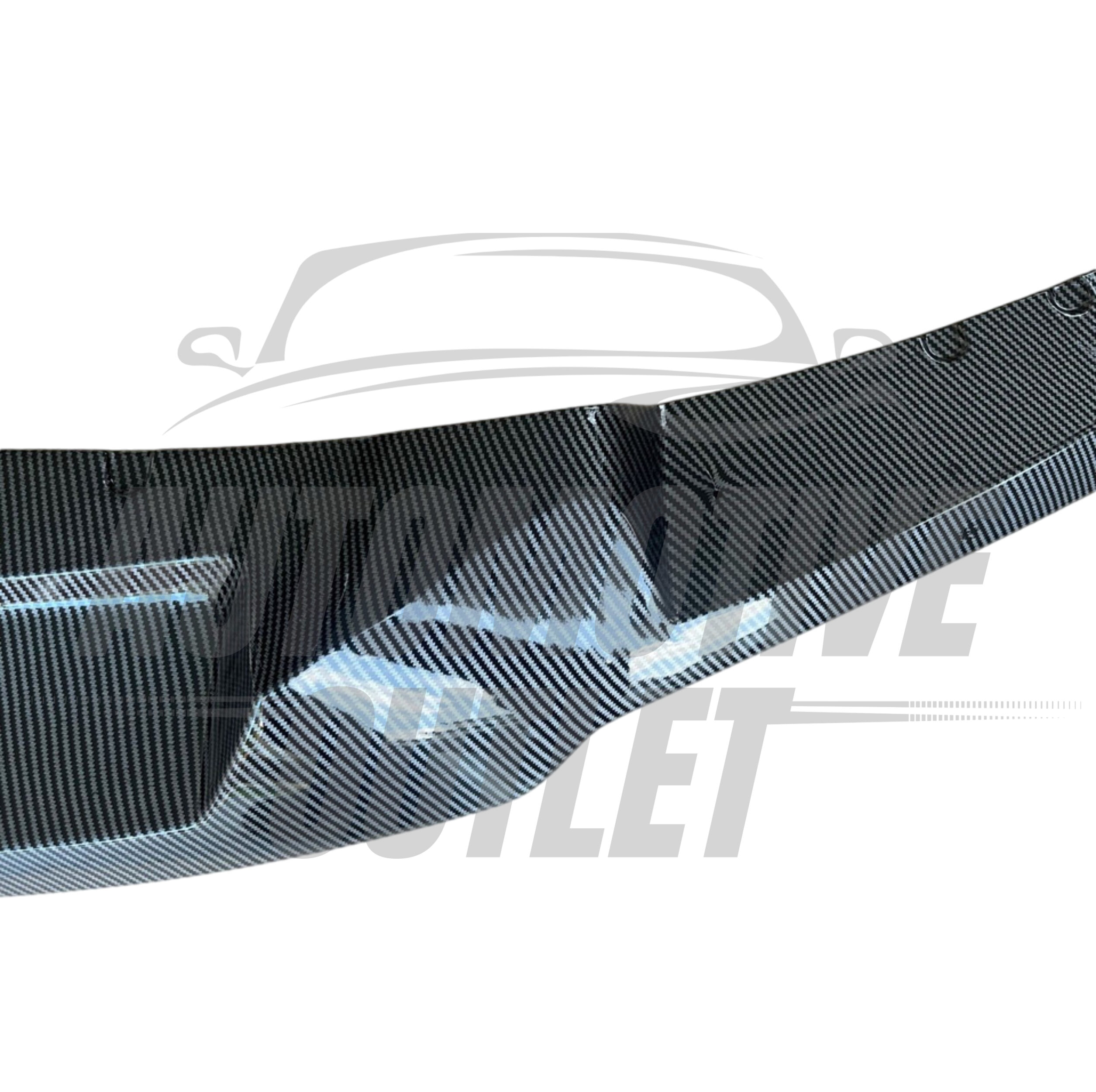 FRONT SPLITTER MAD SKIRT LIP M SPORT CARBON FOR BMW 3 SERIES F30 F31 13-19 4