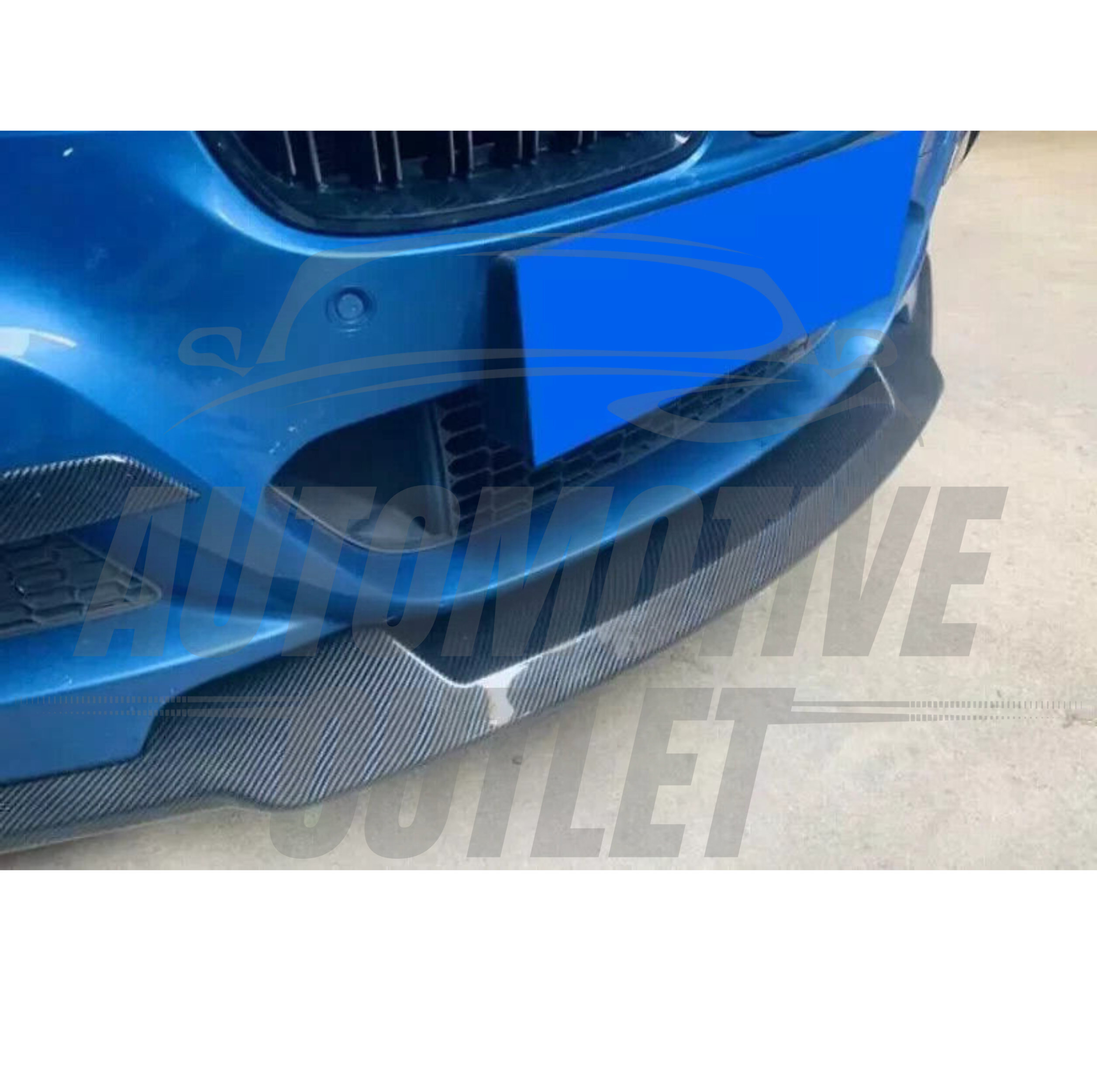 FRONT SPLITTER MAD SKIRT LIP M SPORT CARBON FOR BMW 3 SERIES F30 F31 13-19 8