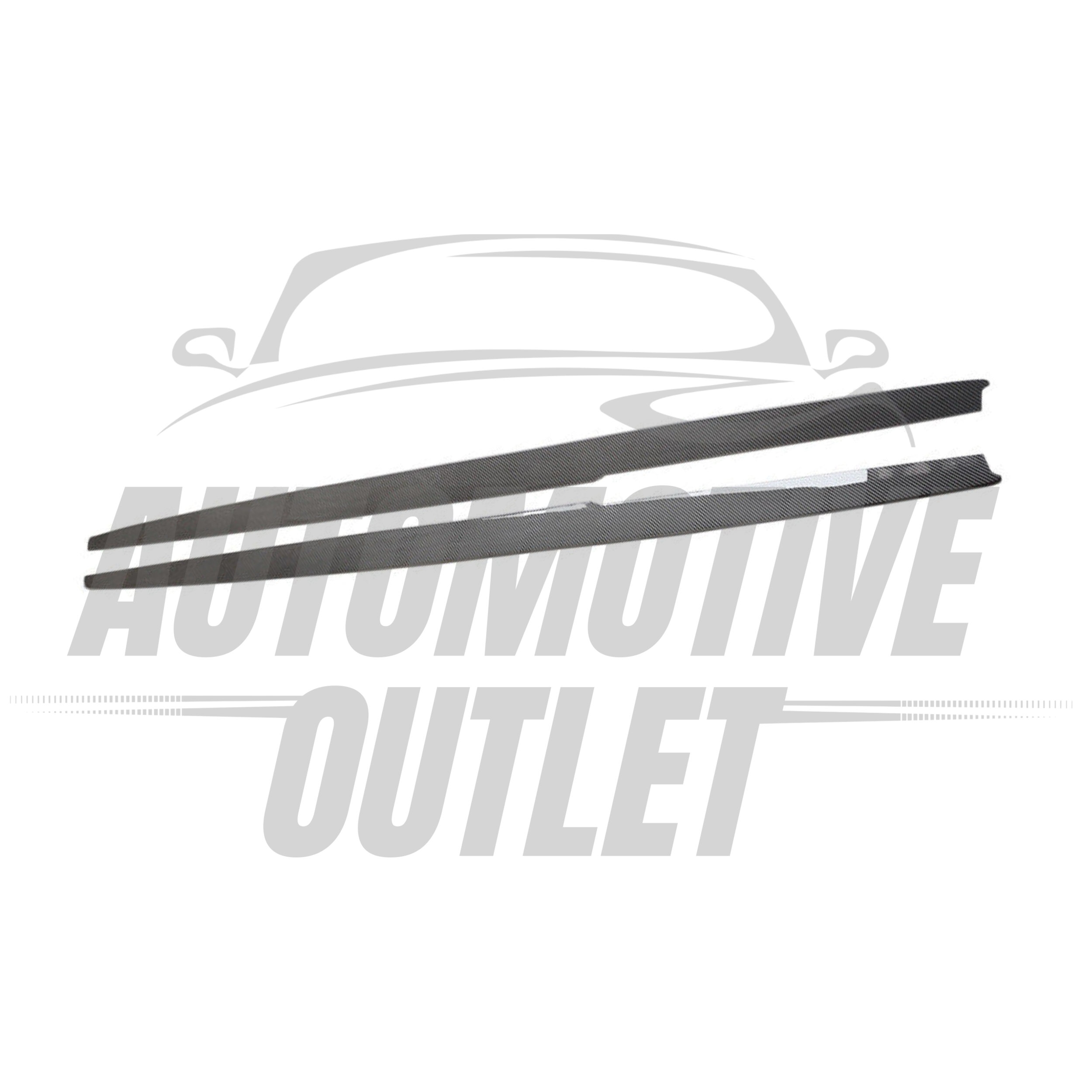 SIDE SKIRTS EXTENSION BLADES M SPORT CARBON LOOK FOR BMW 3 SERIES F30 F31 5