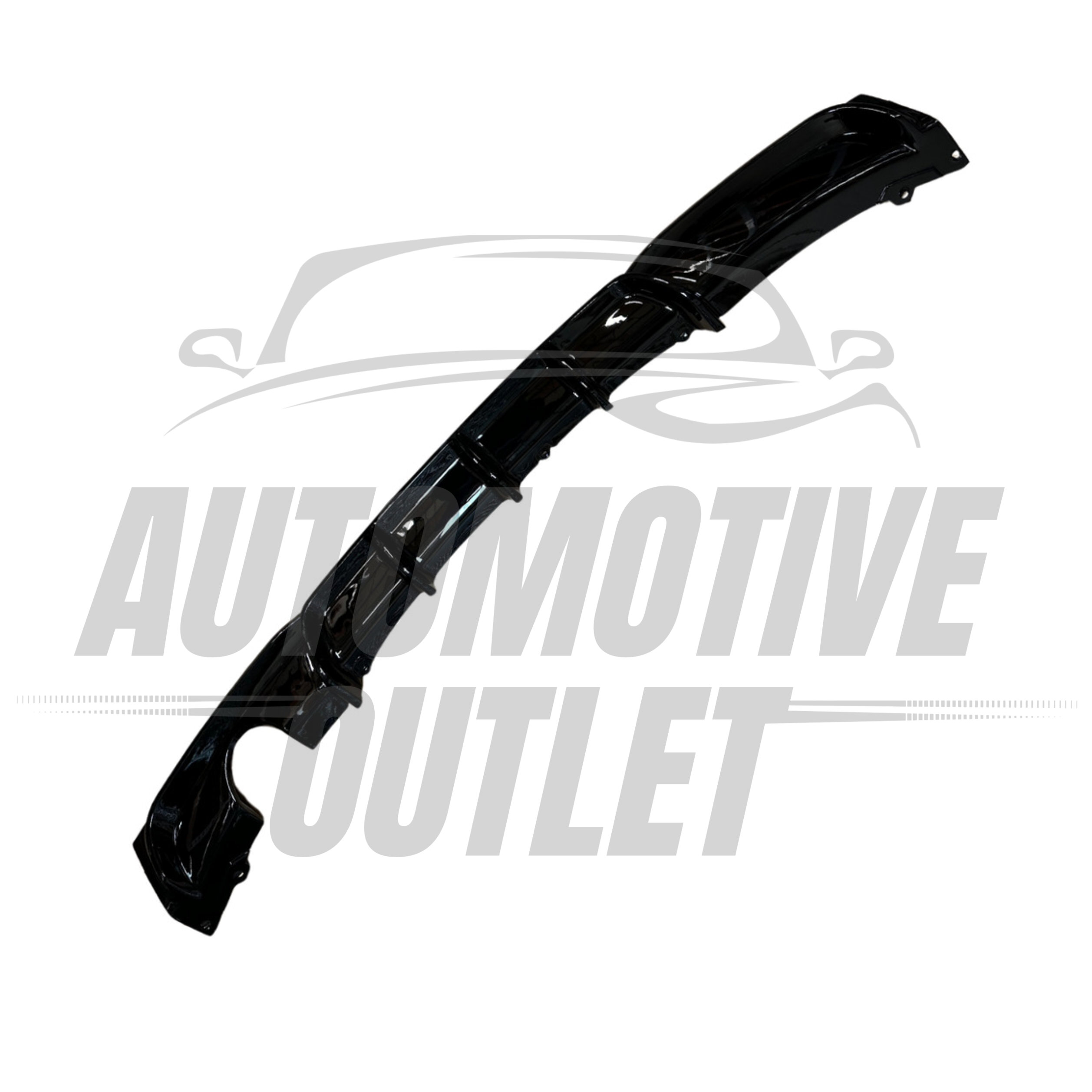 REAR DIFFUSER M PERFORMANCE SINGLE EXIT GLOSS BLACK FOR BMW 3 SERIES F30 12-18+ 3