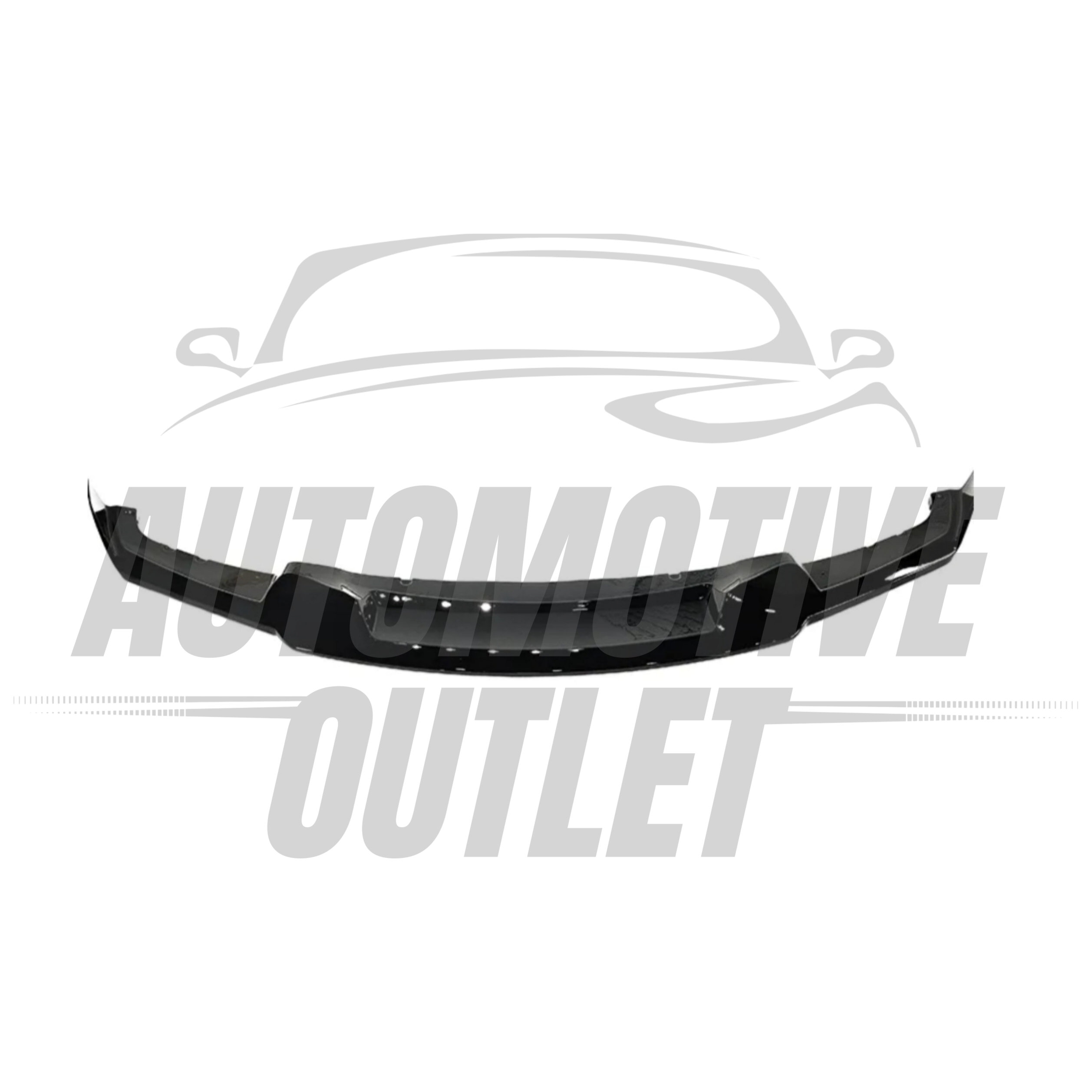 FRONT SPLITTER MAD STYLE M SPORT LIP GLOSS BLACK FOR BMW 3 SERIES F30 F31 11-18+ 2