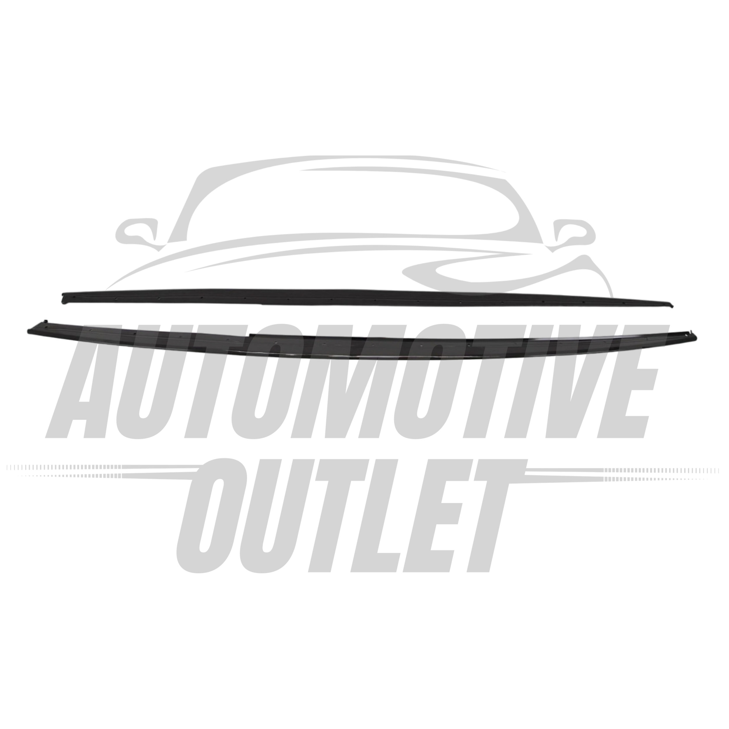 SIDE SKIRT EXTENSIONS GLOSS BLACK M PERFORMANCE SPORT FOR BMW 3 SERIES F30 11-19 2
