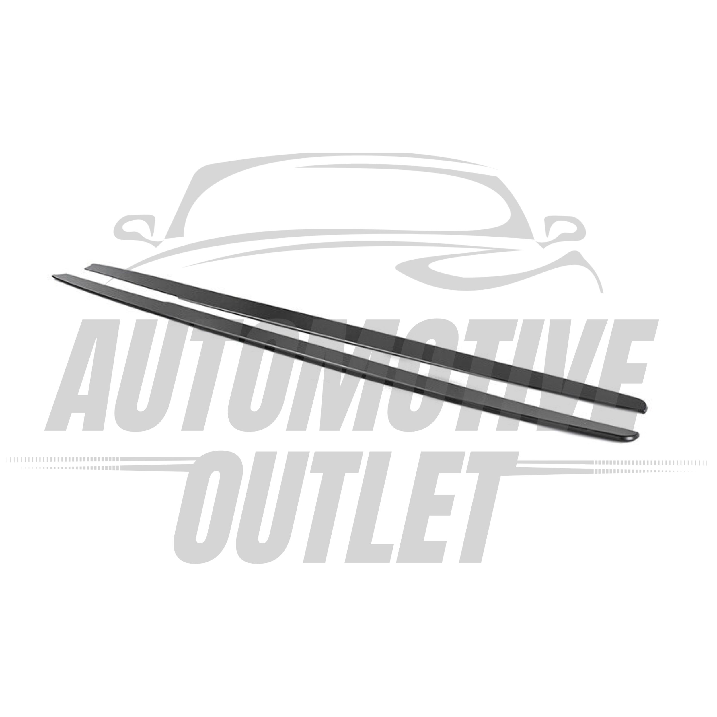 SIDE SKIRT EXTENSIONS GLOSS BLACK M PERFORMANCE SPORT FOR BMW 3 SERIES F30 11-19 4