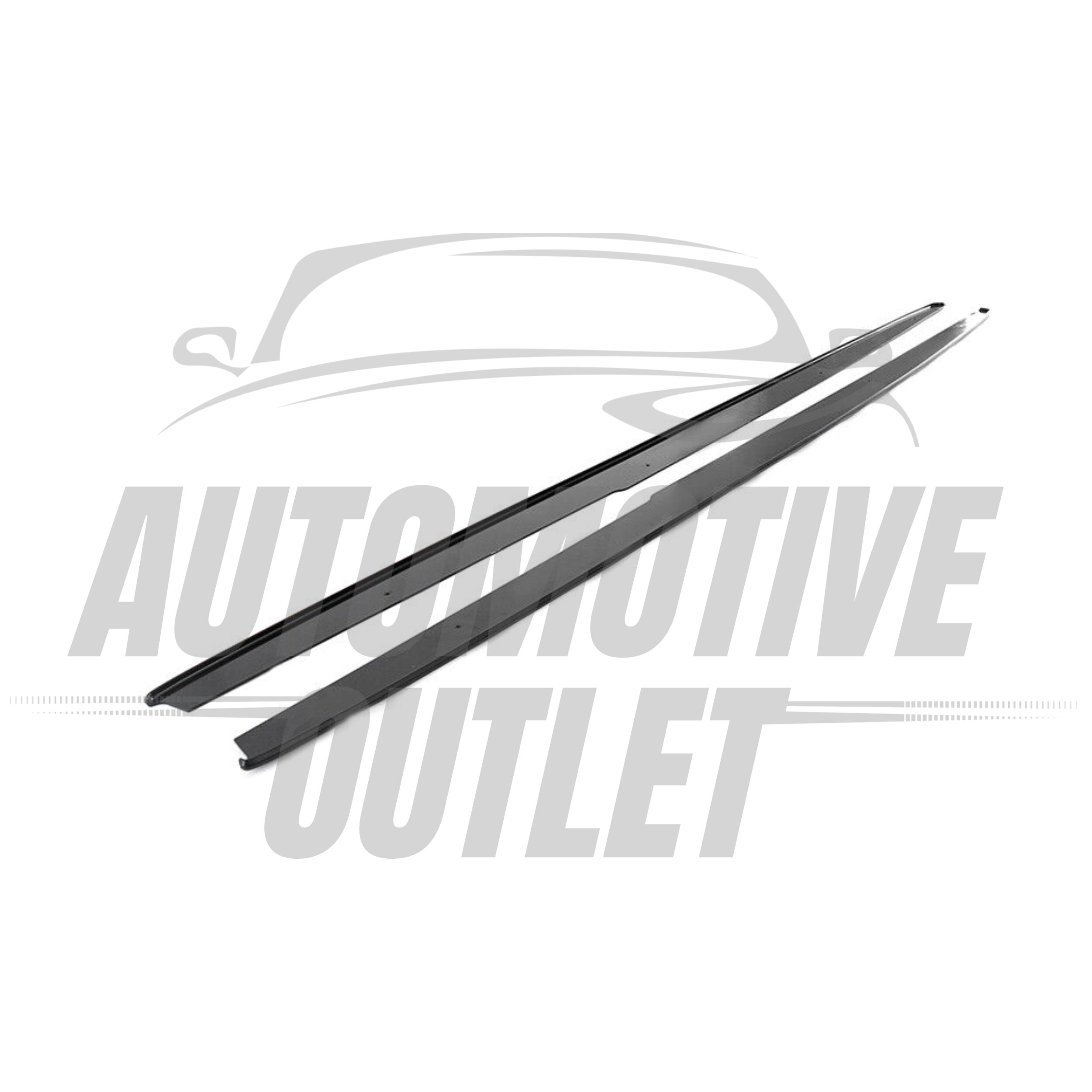 SIDE SKIRT EXTENSIONS GLOSS BLACK M PERFORMANCE SPORT FOR BMW 3 SERIES F30 11-19 6