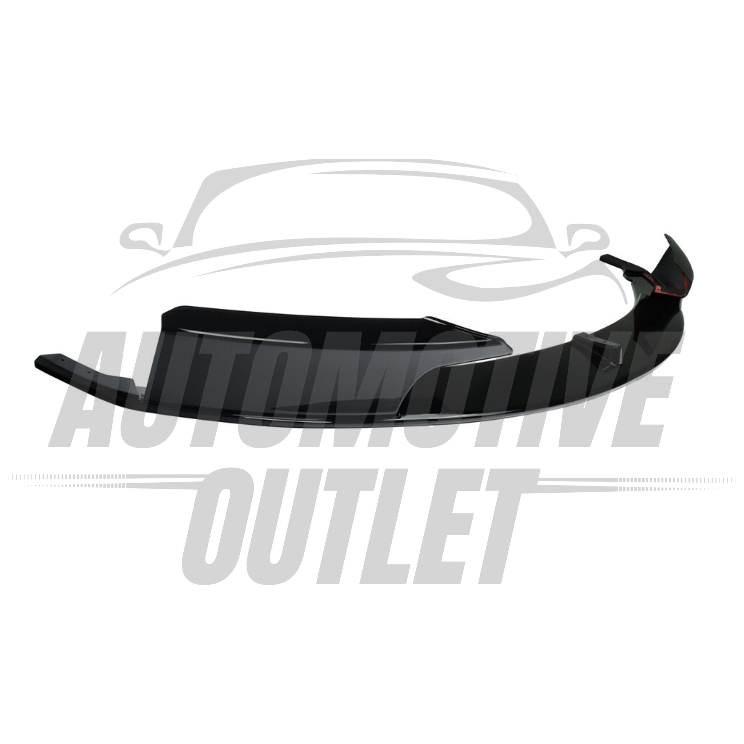 FRONT SPLITTER M SPORT PERFORMANCE GLOSS BLACK FOR BMW 3 SERIES F30 F31 2011-18+ 3
