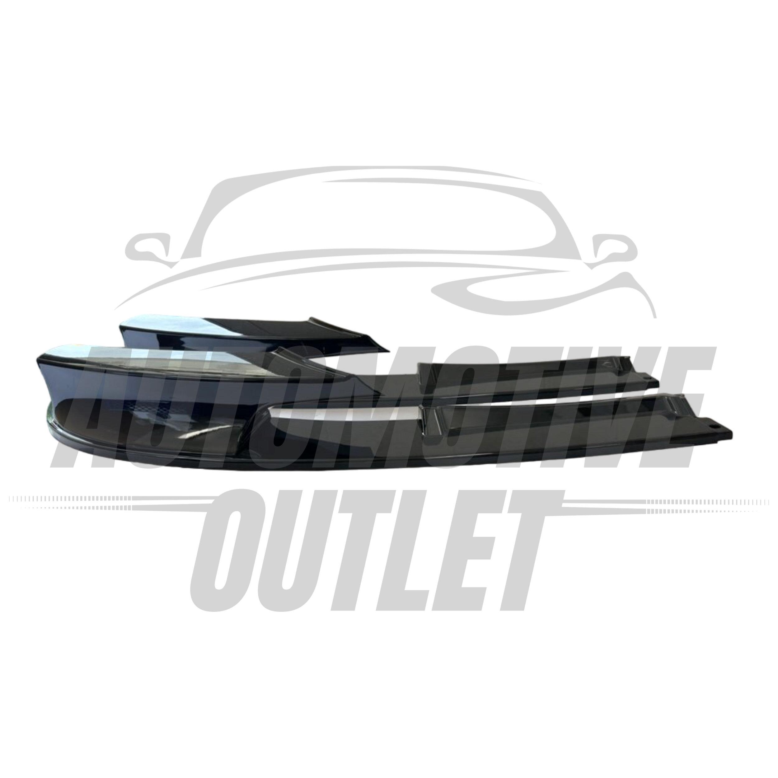 FRONT SPLITTER M SPORT PERFORMANCE GLOSS BLACK FOR BMW 3 SERIES F30 F31 2011-18+ 8