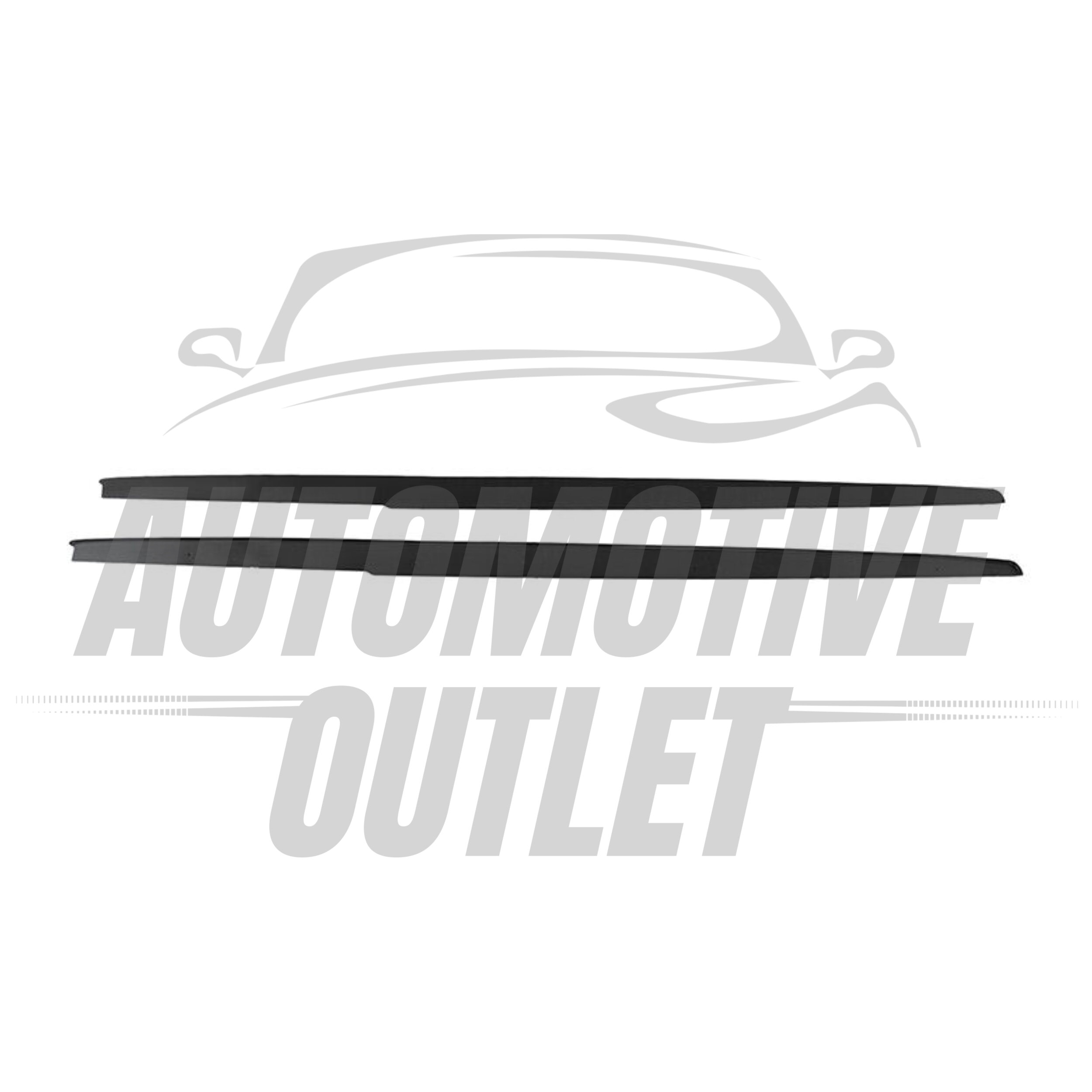 M PERFORMANCE SIDE SKIRT EXTENSION BLADES MATTE BLACK FOR BMW 3-SERIES F30 12-18 6