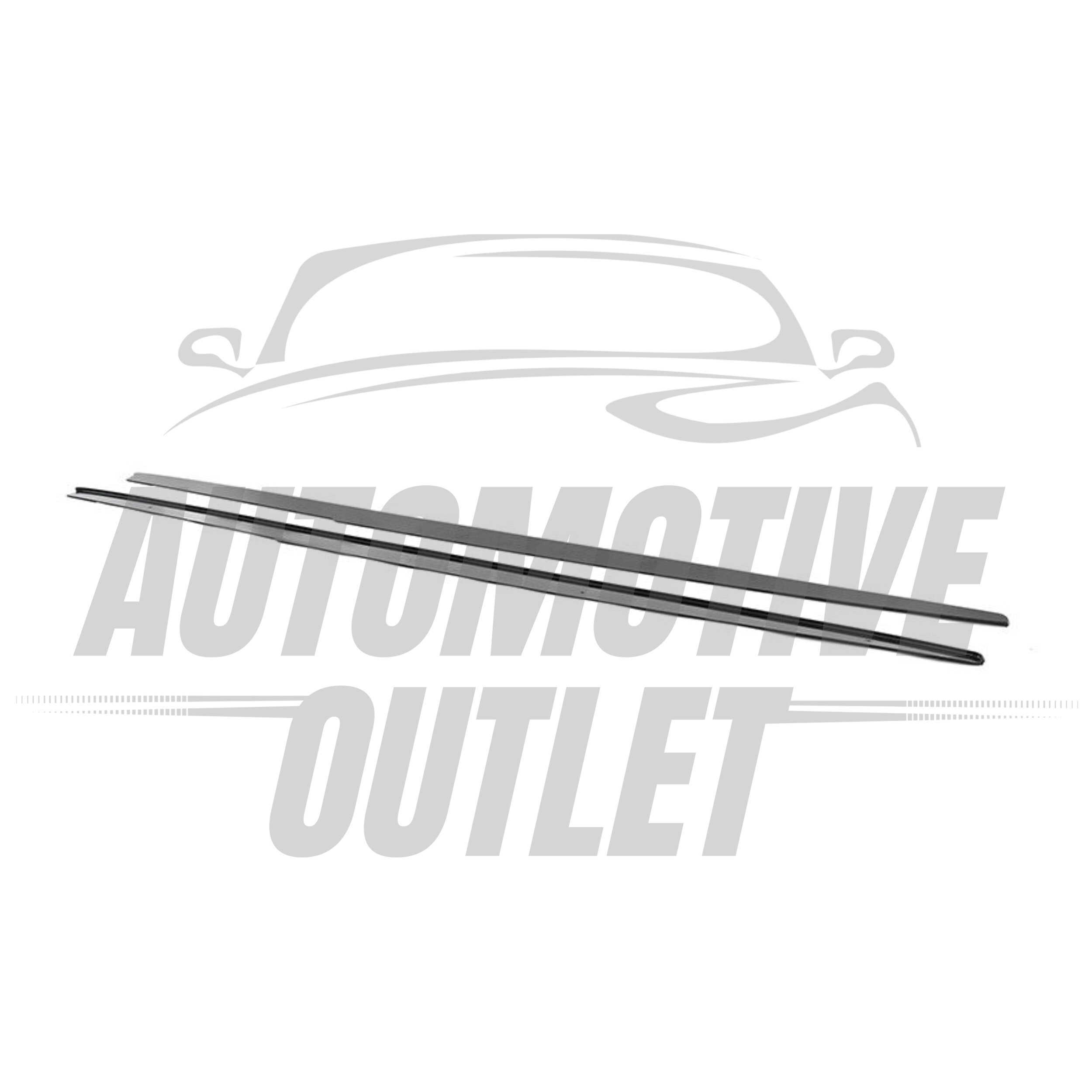 M PERFORMANCE SIDE SKIRT EXTENSION BLADES MATTE BLACK FOR BMW 3-SERIES F30 12-18 7