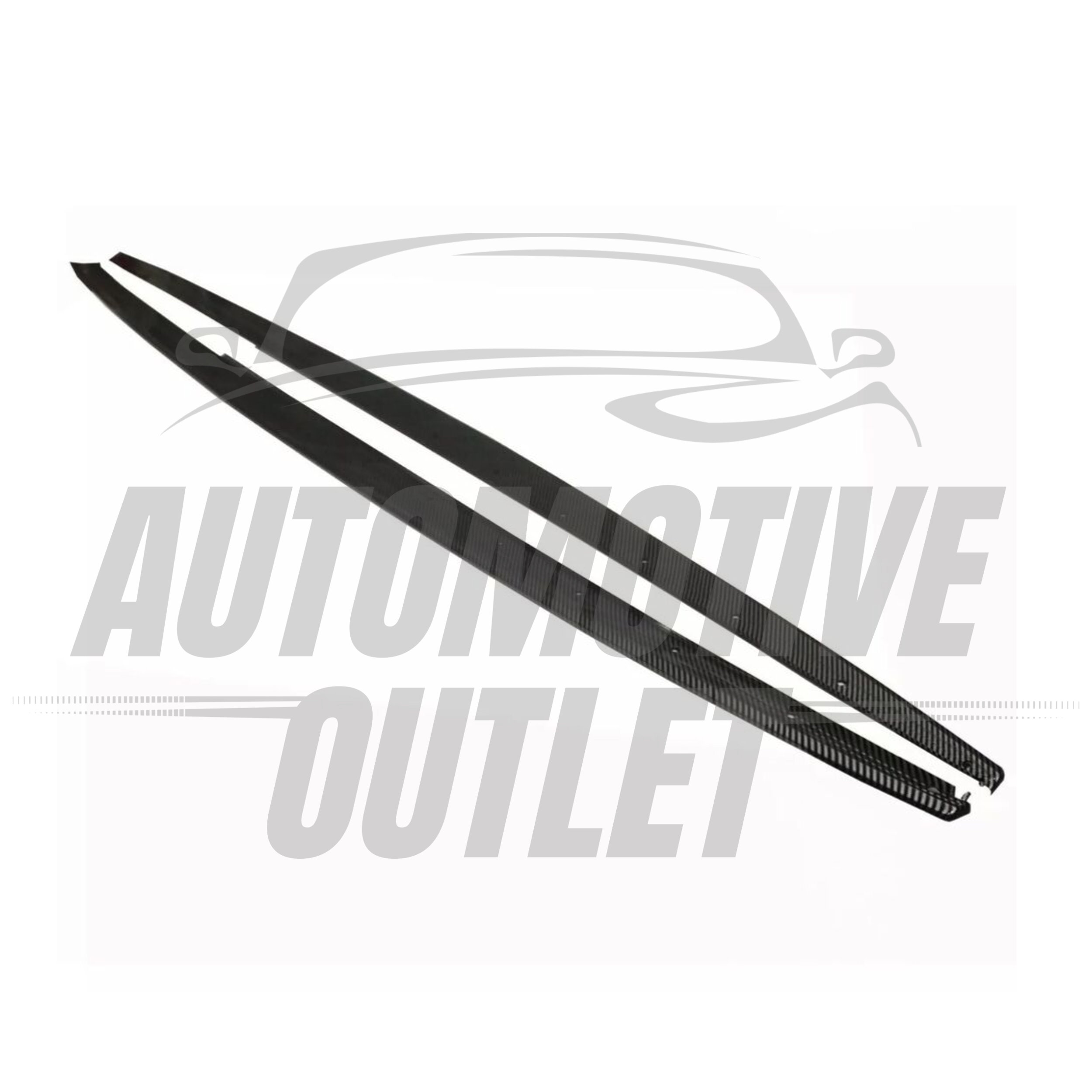 SIDE SKIRTS EXTENSION BLADES M SPORT CARBON FOR BMW 4 SERIES F32 F33 F36 2