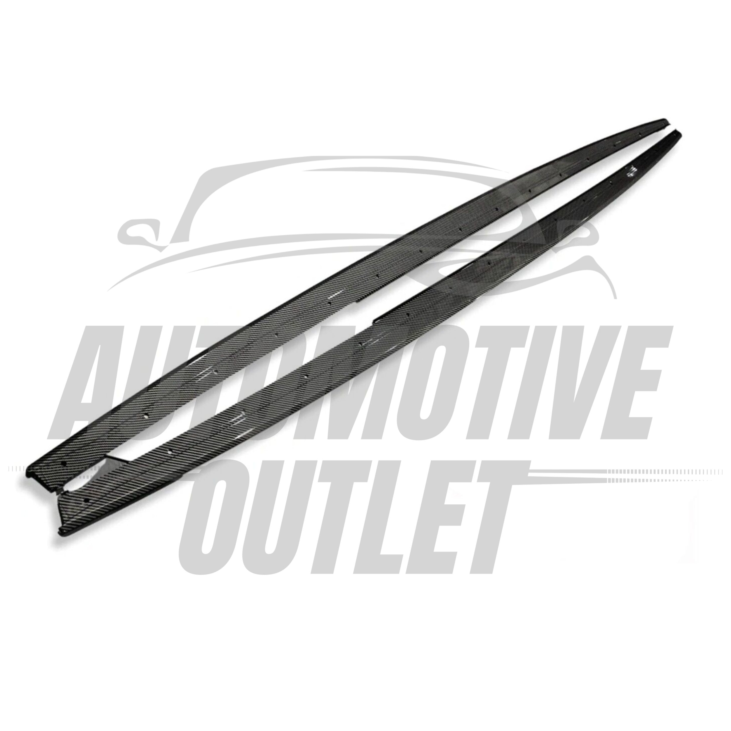 SIDE SKIRTS EXTENSION BLADES M SPORT CARBON FOR BMW 4 SERIES F32 F33 F36 6