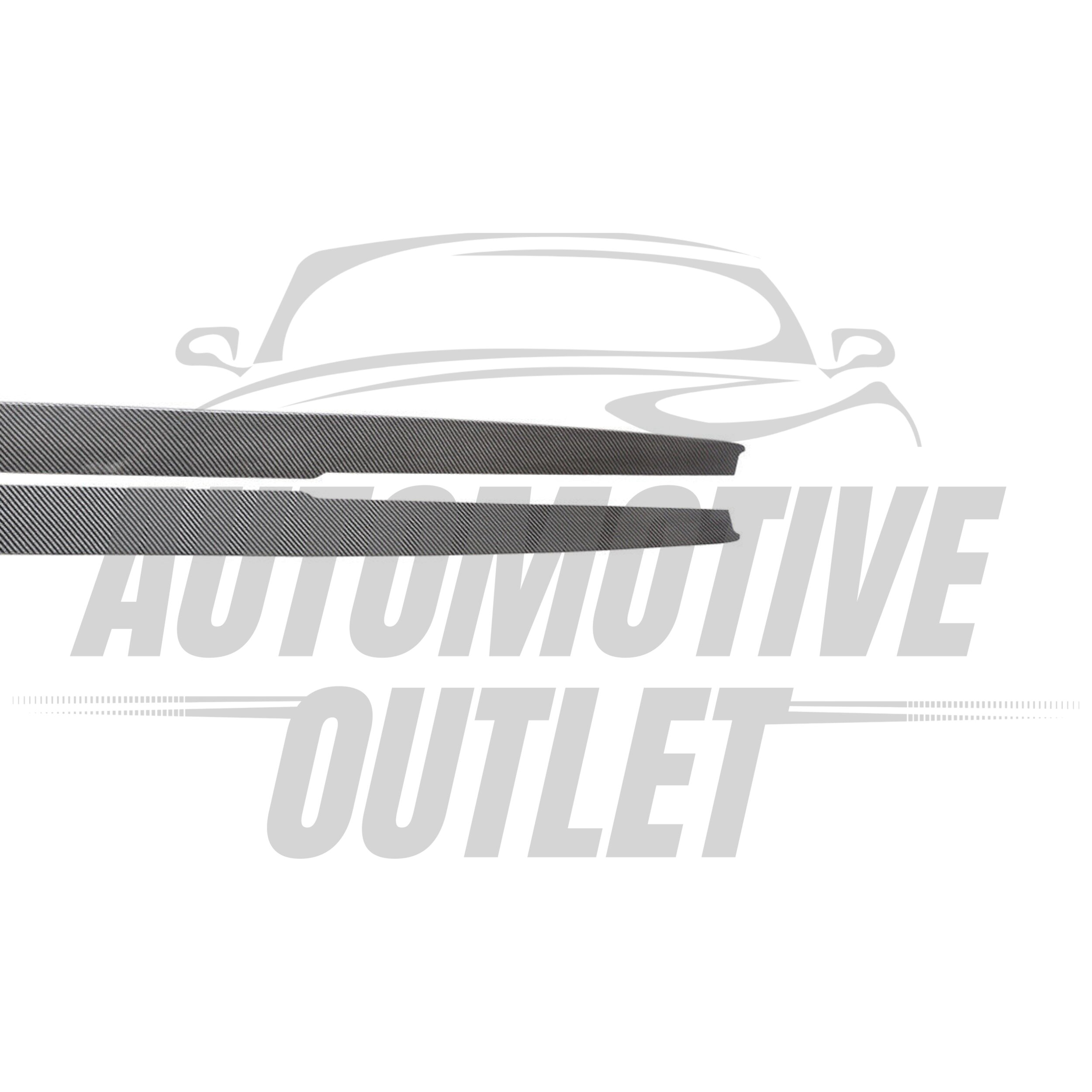 SIDE SKIRTS EXTENSION BLADES M SPORT CARBON FOR BMW 4 SERIES F32 F33 F36 8