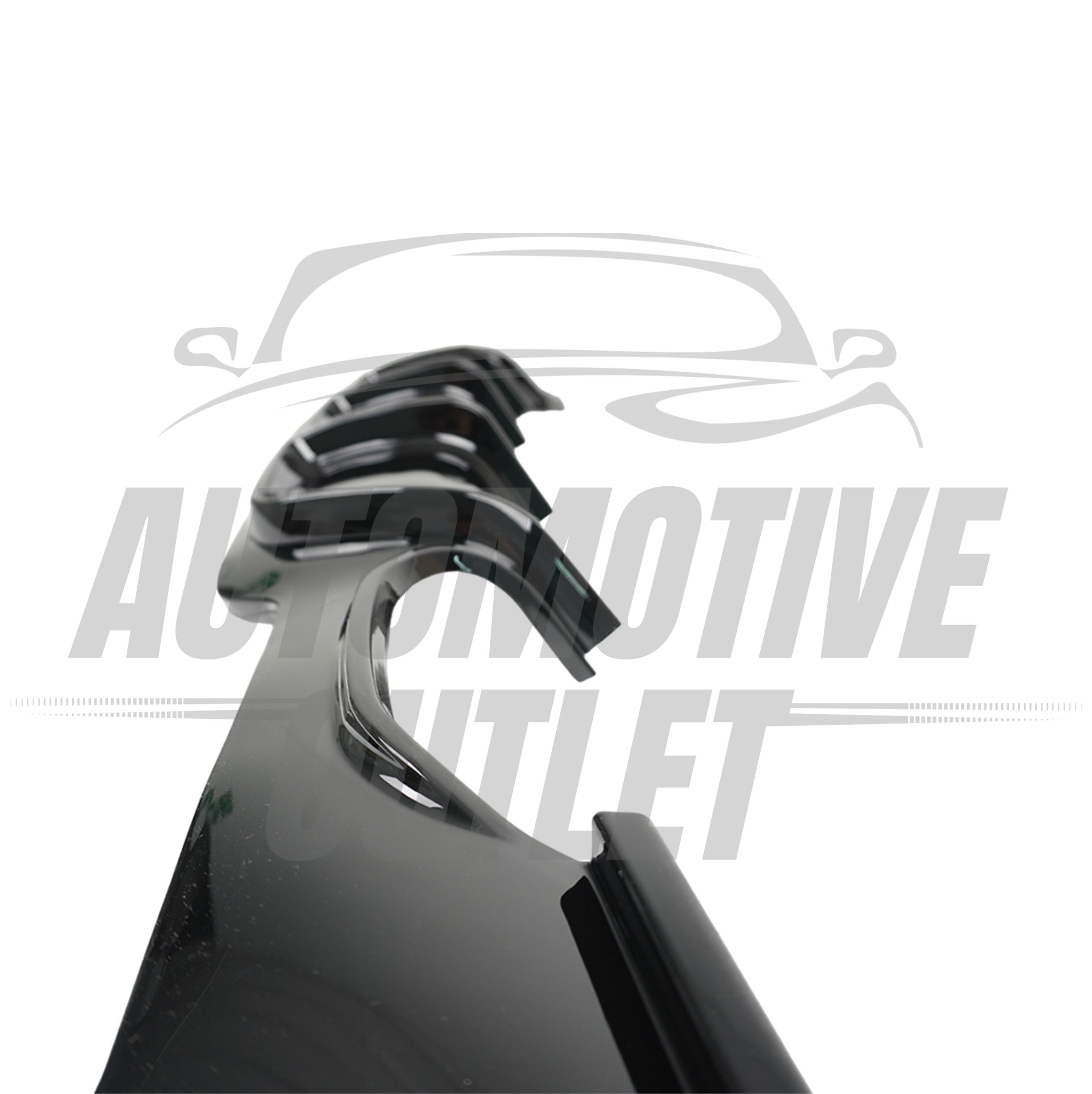 REAR DIFFUSER STYLE M SPORT DUAL GLOSS BLACK FOR BMW 4 SERIES F32 F33 F36 14-20+ 7