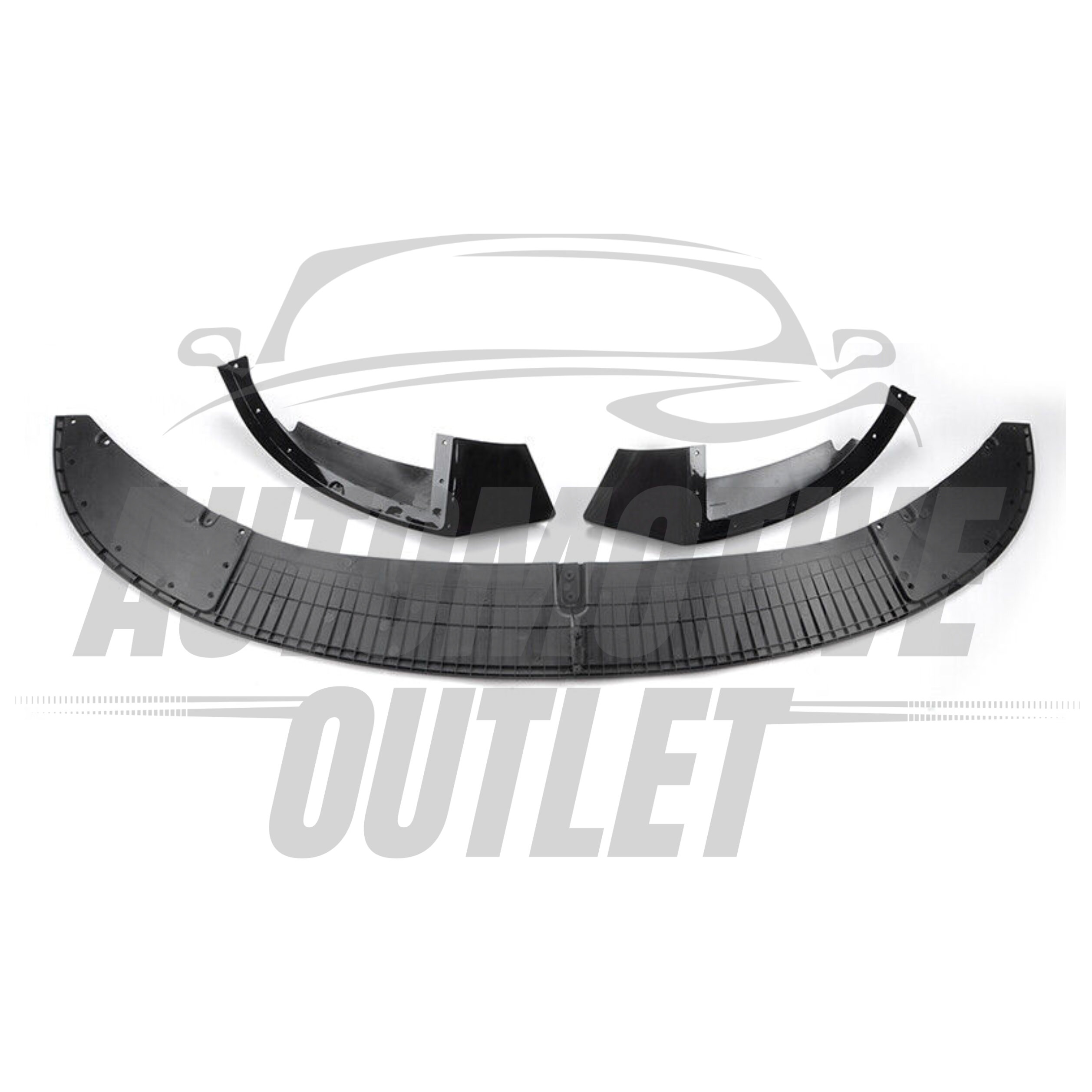 FRONT BUMPER SPLITTER M SPORT STYLE LIP GLOSS BLACK FOR BMW 4 SERIES F32 F33 F36 7