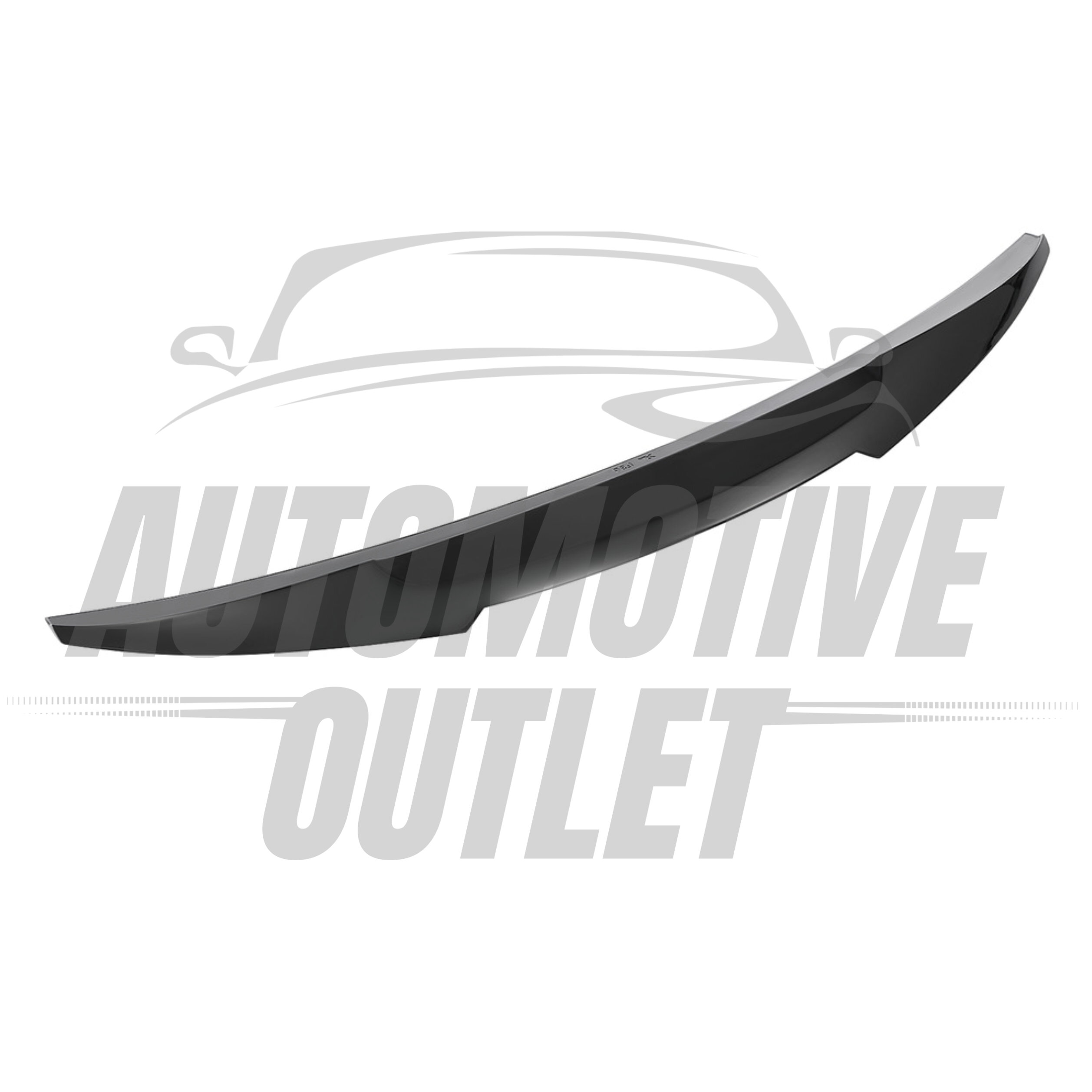 REAR SPOILER GRAN COUPE V STYLE TRUNK GLOSS BLACK FOR BMW 4 SERIES F36 2014-2021 4