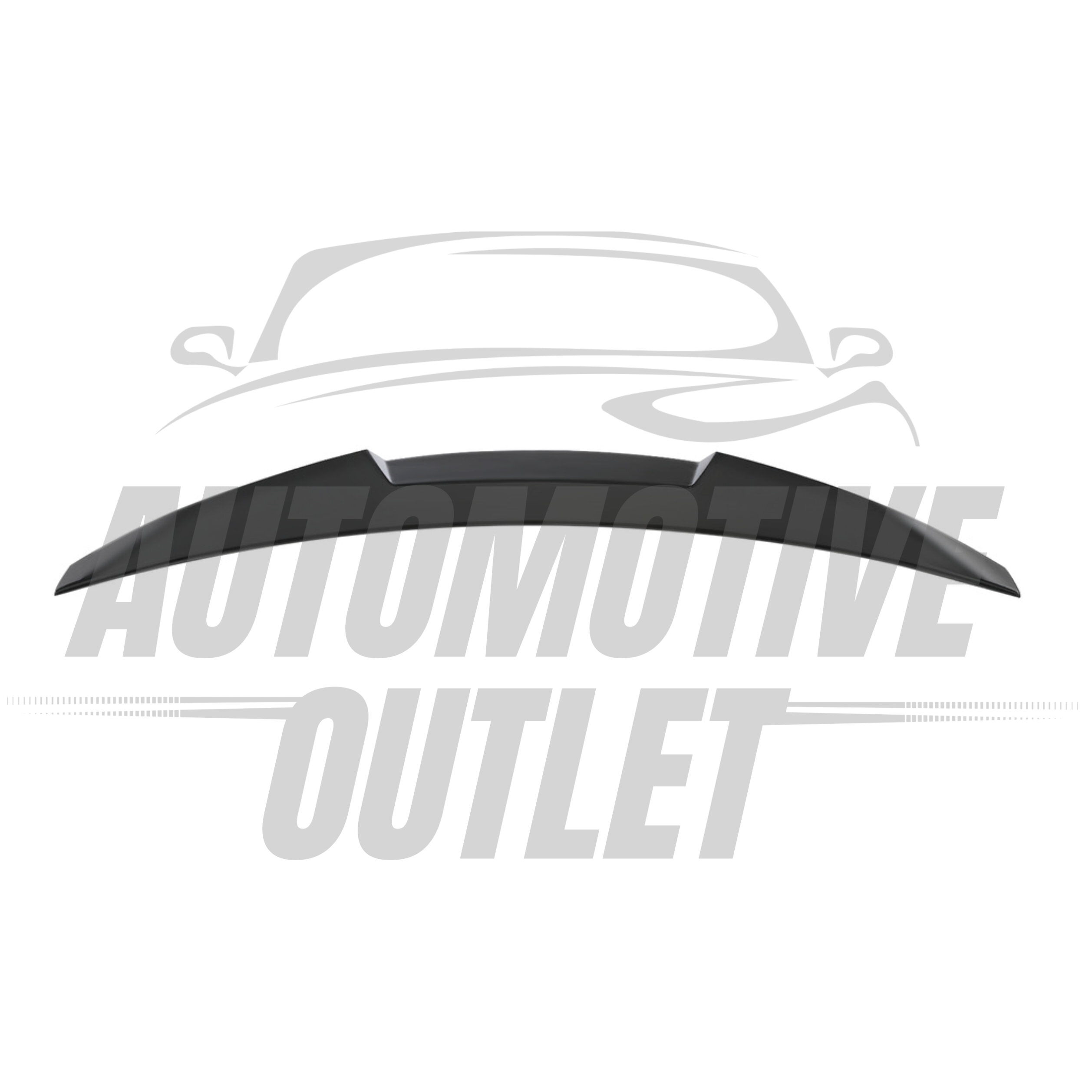 REAR SPOILER GRAN COUPE V STYLE TRUNK GLOSS BLACK FOR BMW 4 SERIES F36 2014-2021 6
