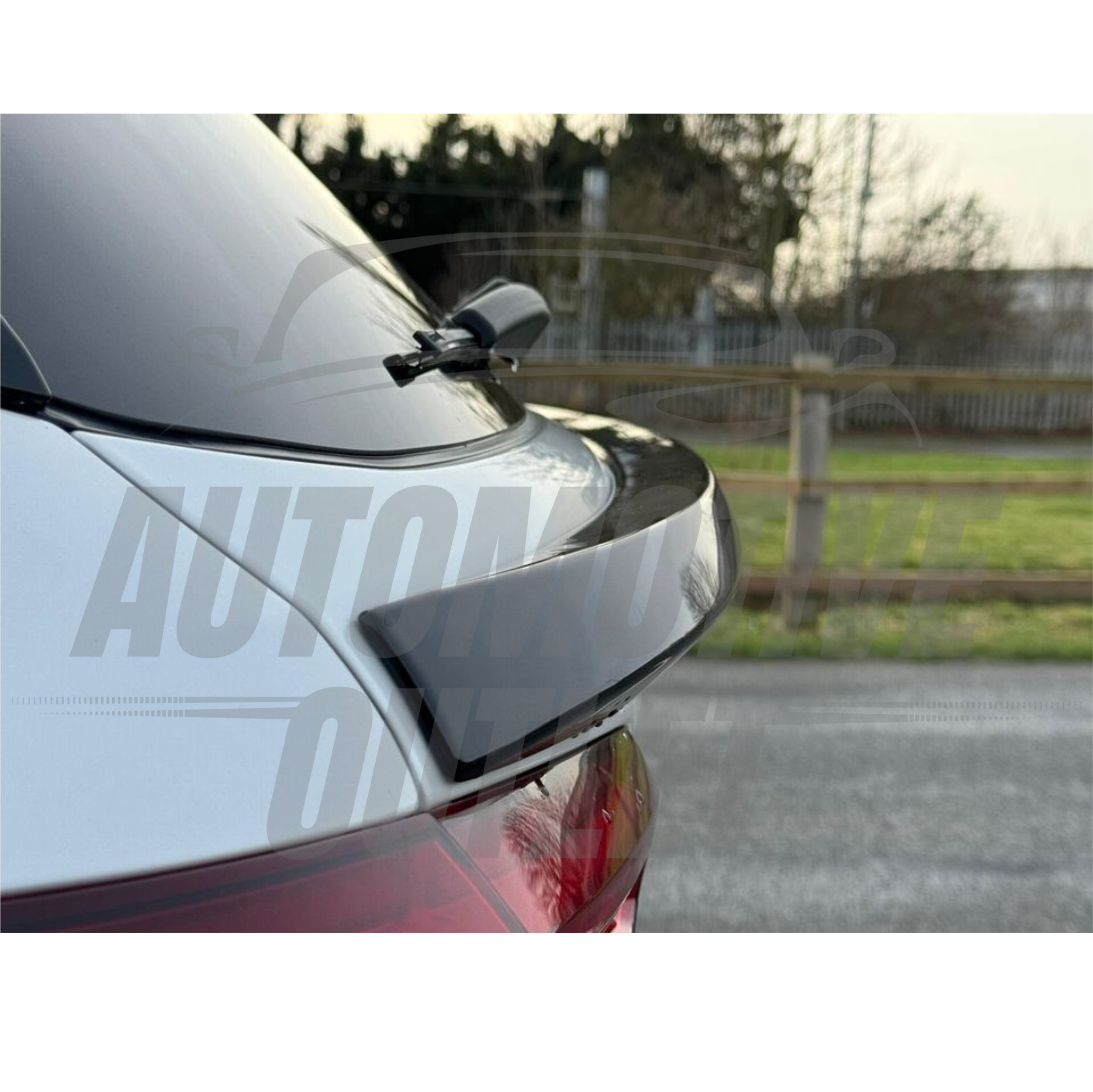 REAR MIDDLE TRUNK BOOT SPOILER LIP GLOSS BLACK BODYKIT FOR BMW X5 M SPORT 2019+ 8